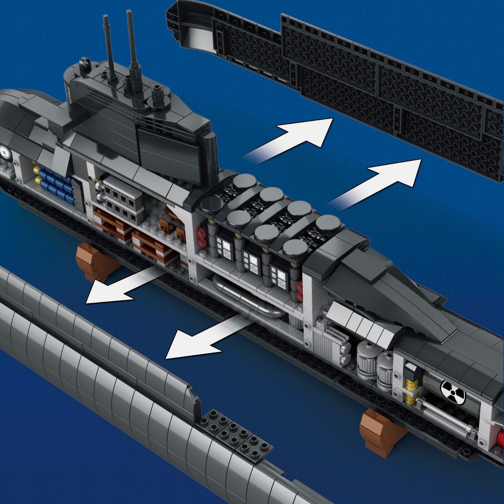Nexus Brick 1:8 scale building set product image