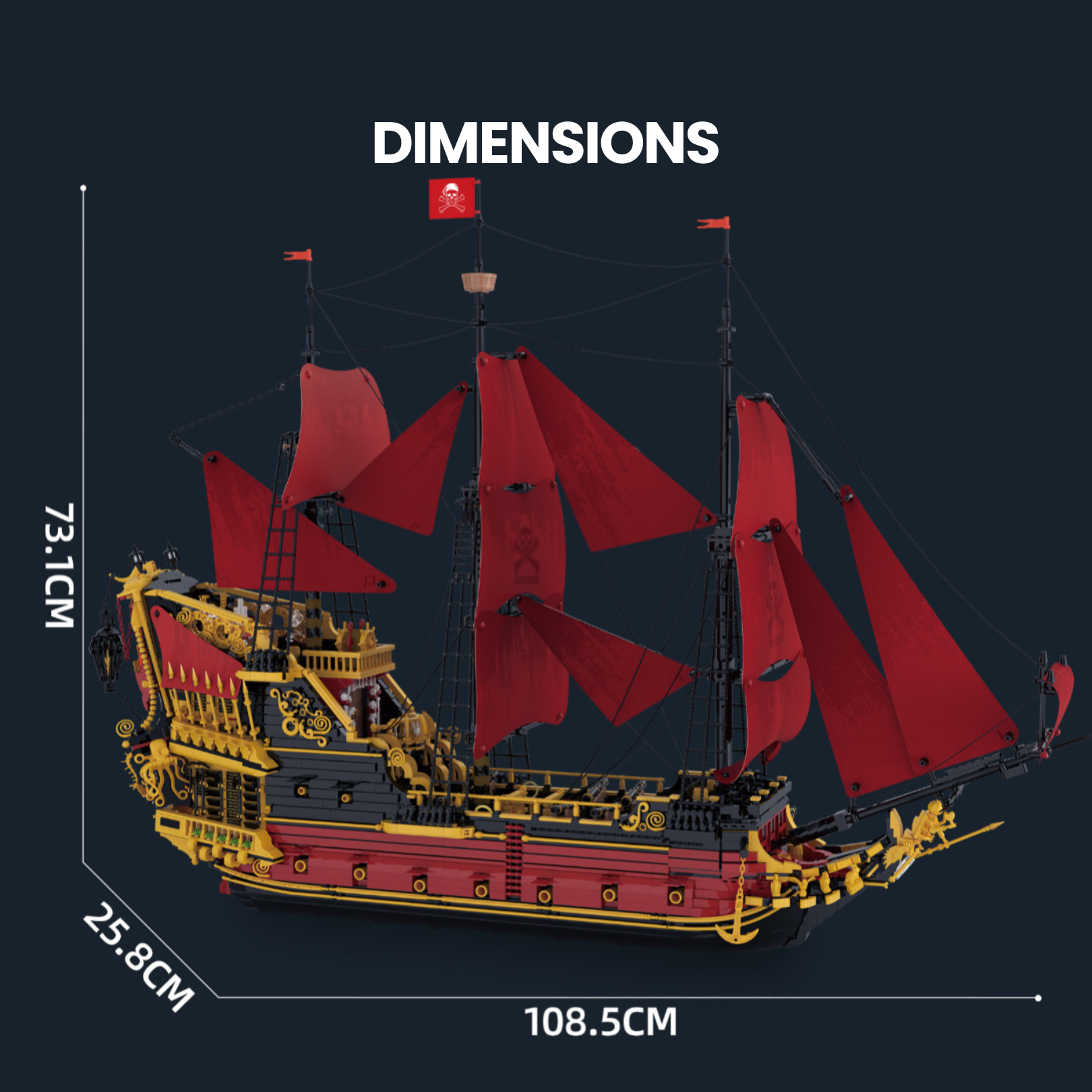 Nexus Brick 1:8 scale building set product image