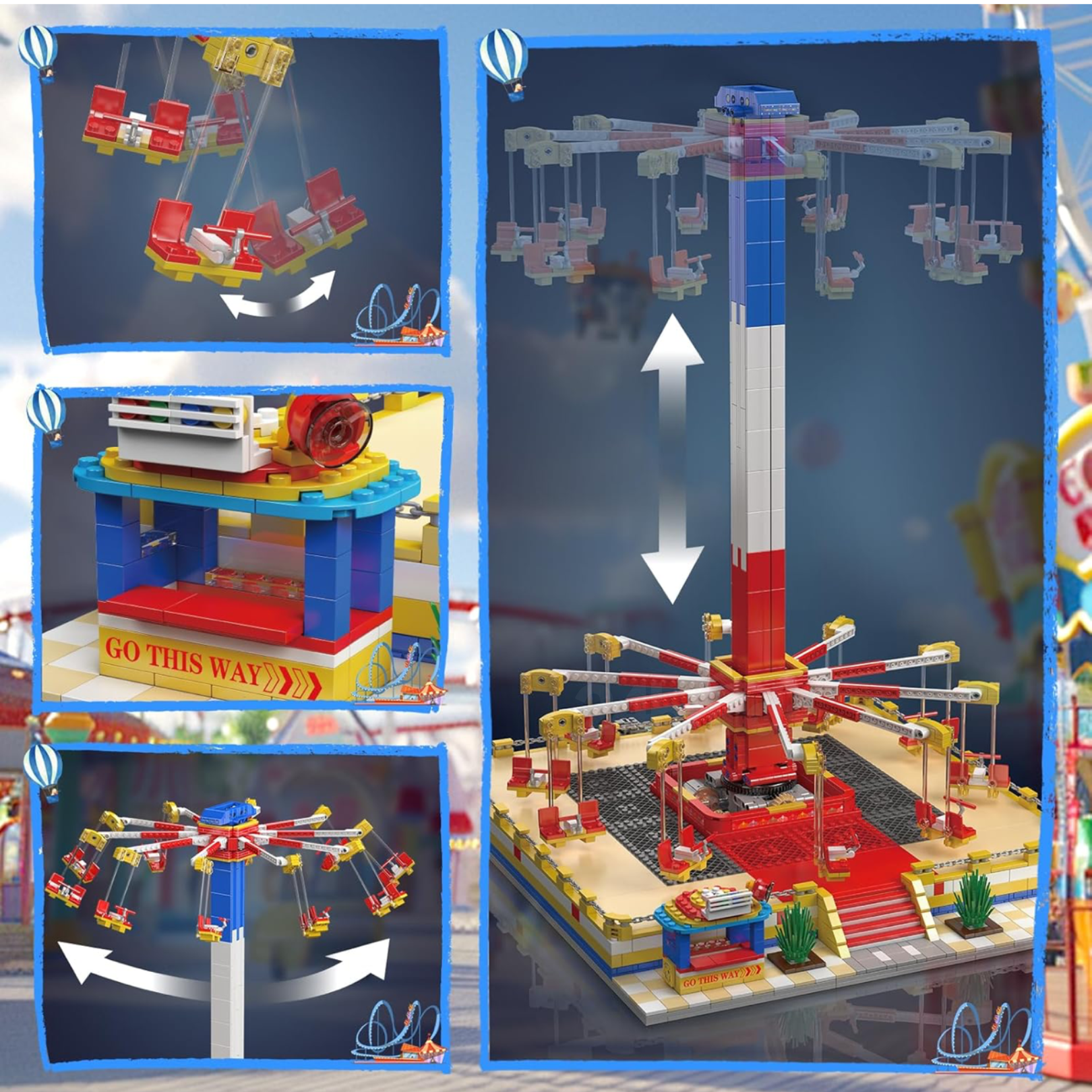 Nexus Brick 1:8 scale building set product image