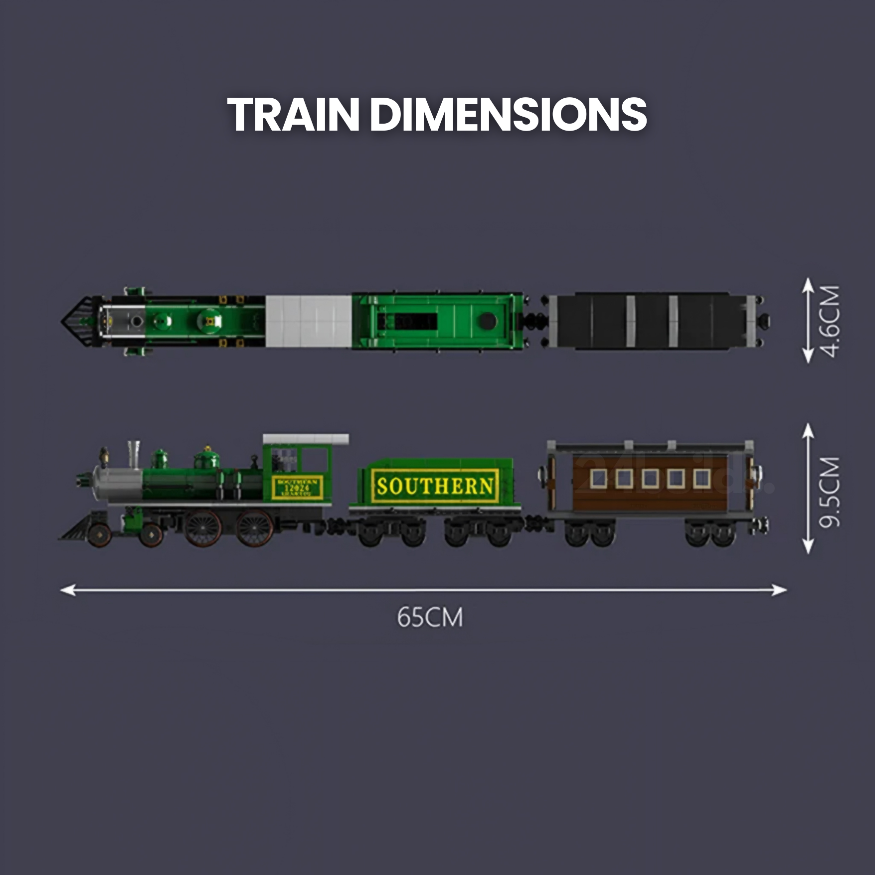 Nexus Brick 1:8 scale building set product image