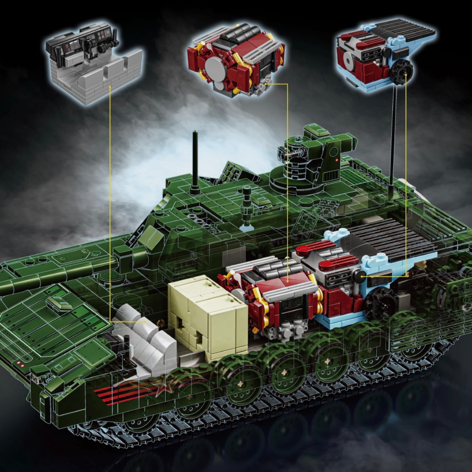 Nexus Brick 1:8 scale building set product image
