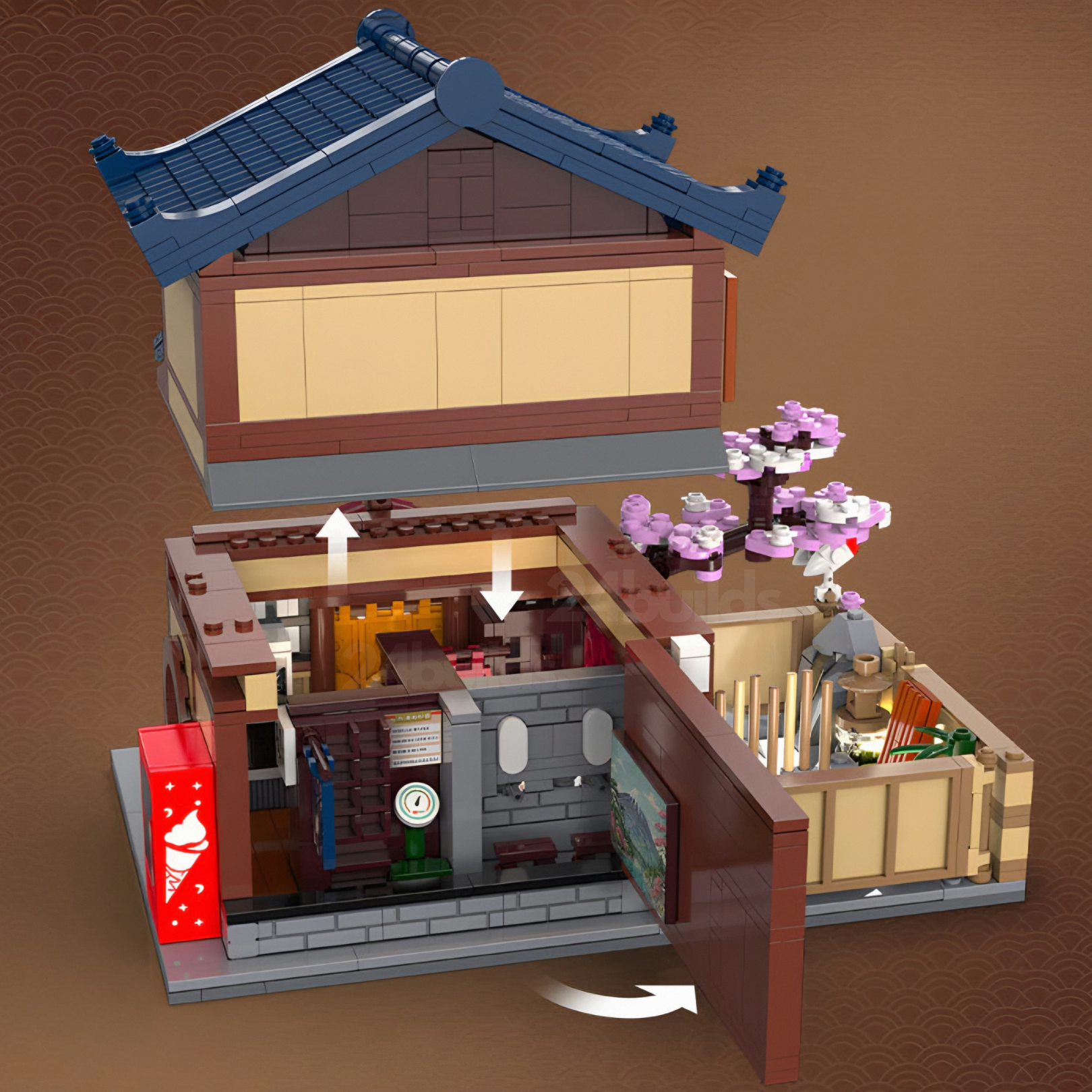 Nexus Brick 1:8 scale building set product image