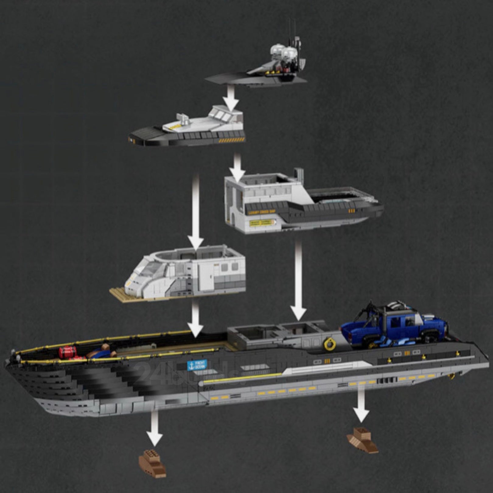 Nexus Brick 1:8 scale building set product image