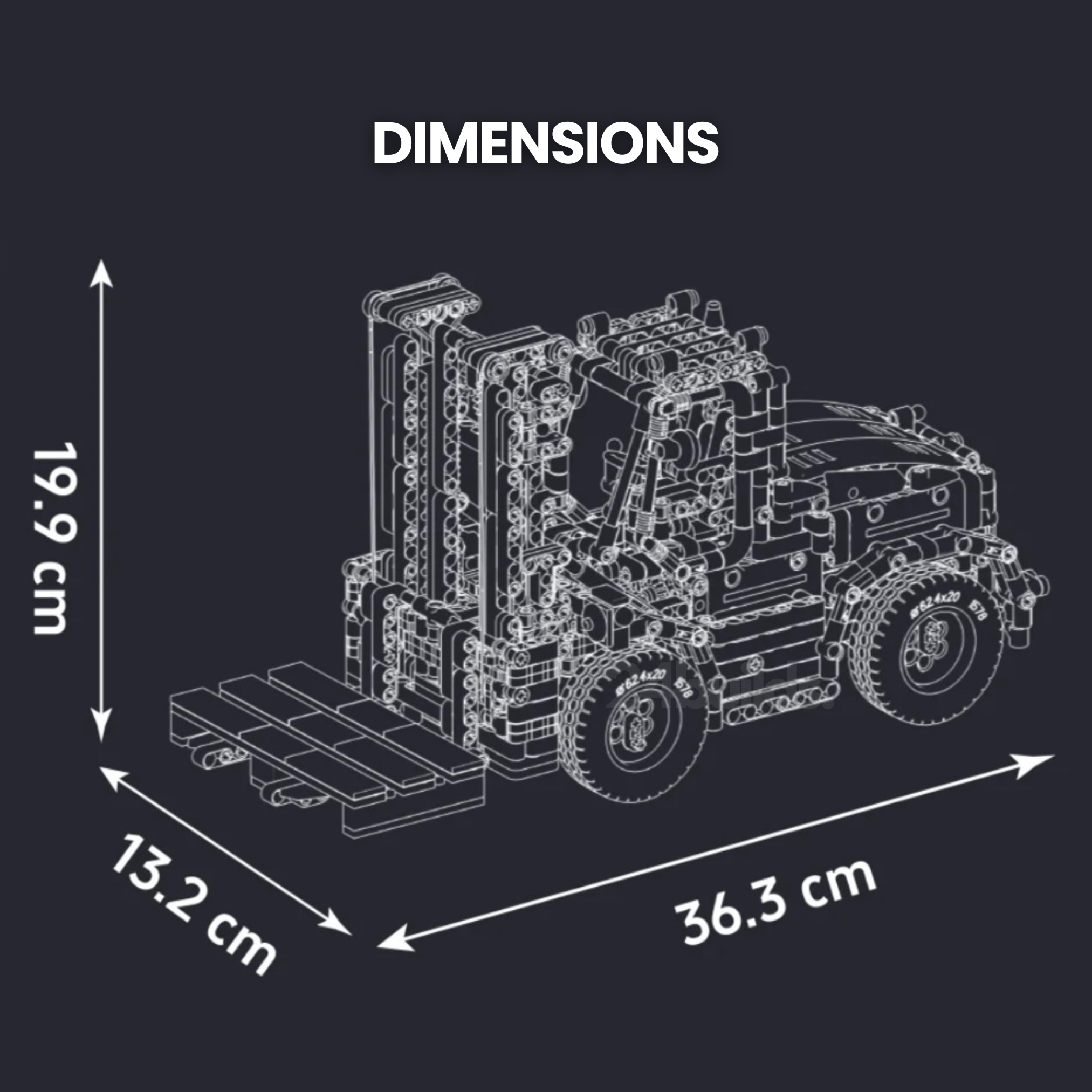 Nexus Brick 1:8 scale building set product image