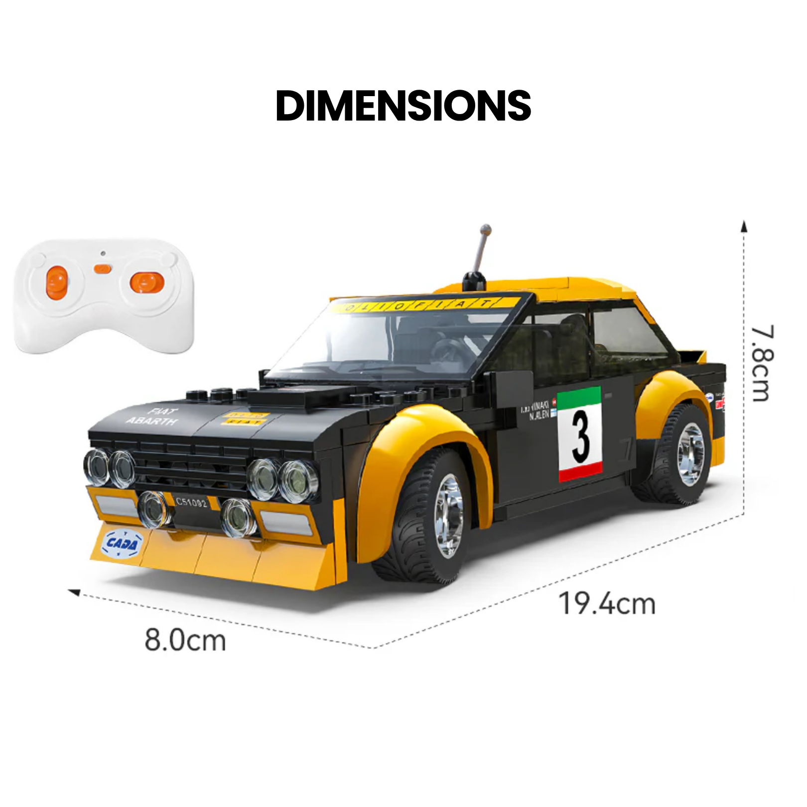 Nexus Brick 1:8 scale building set product image