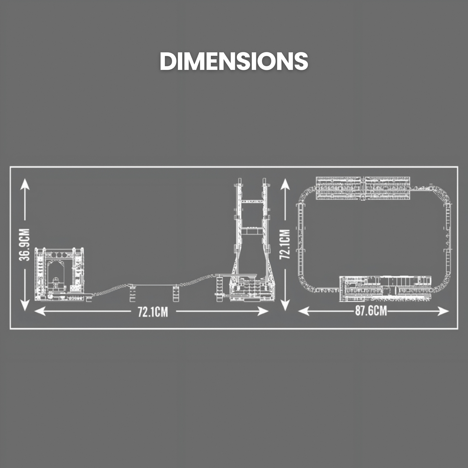 Nexus Brick 1:8 scale building set product image