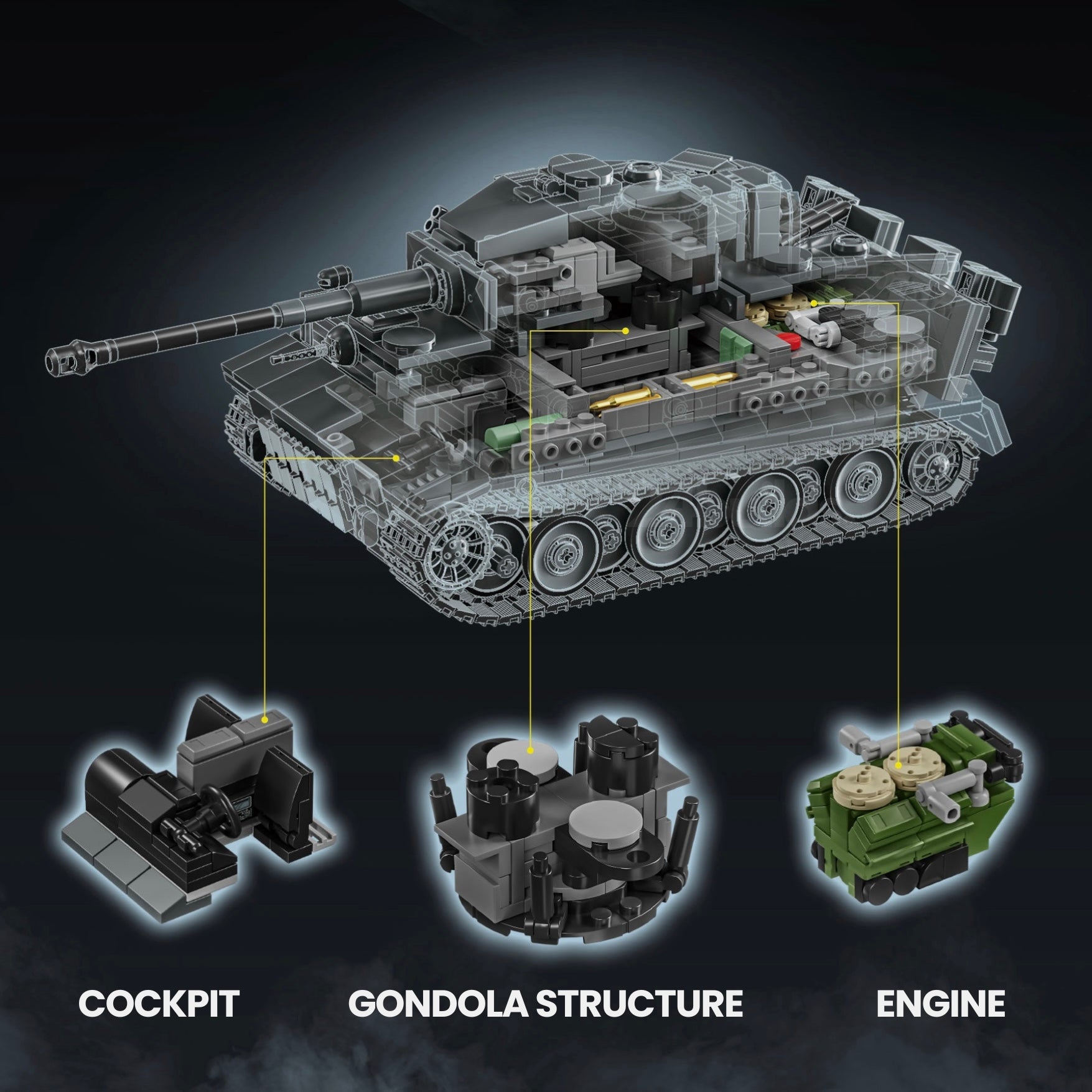 Nexus Brick 1:8 scale building set product image