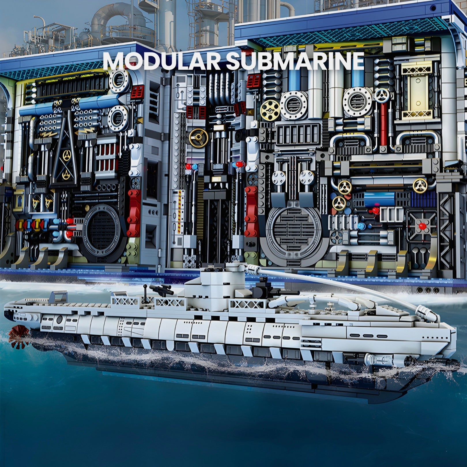 Nexus Brick 1:8 scale building set product image