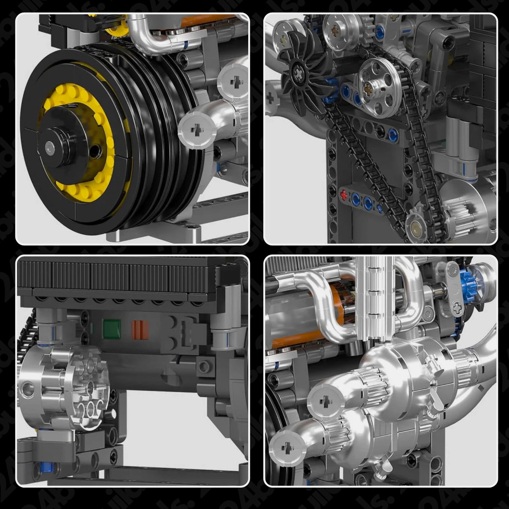 Nexus Brick 1:8 scale building set product image