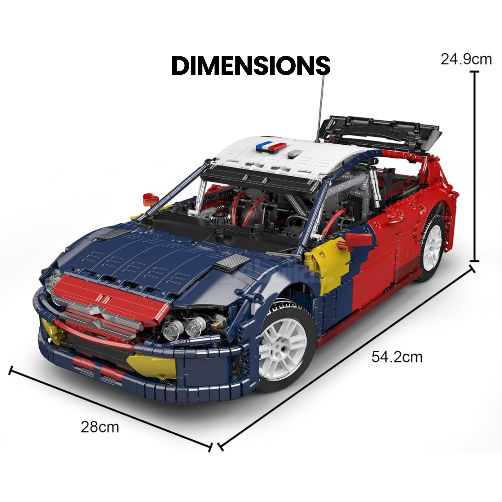 Nexus Brick 1:8 scale building set product image
