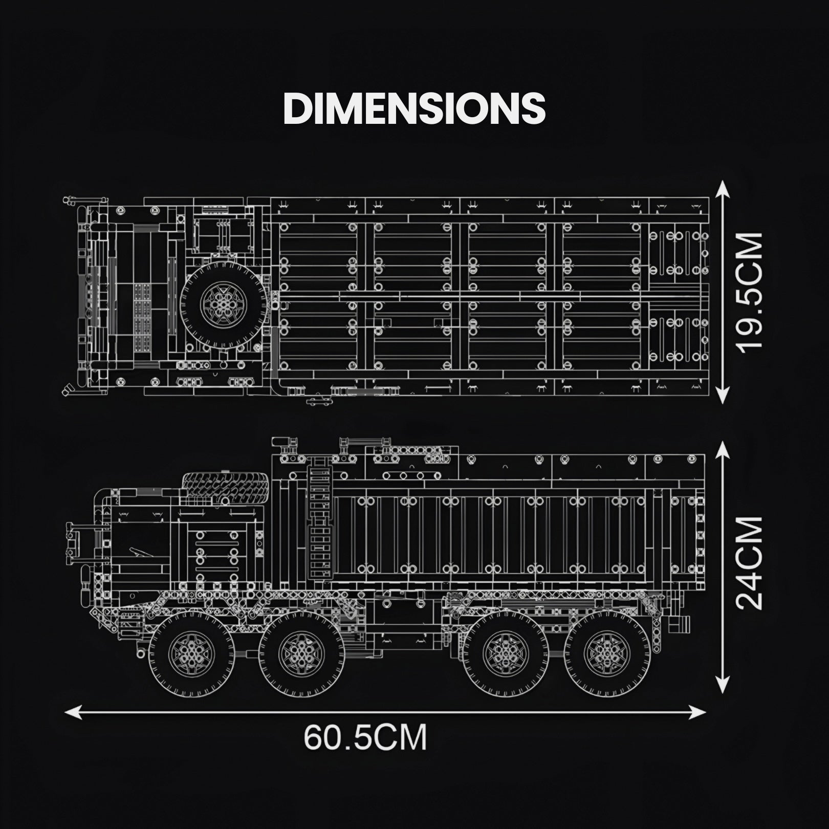 Nexus Brick 1:8 scale building set product image