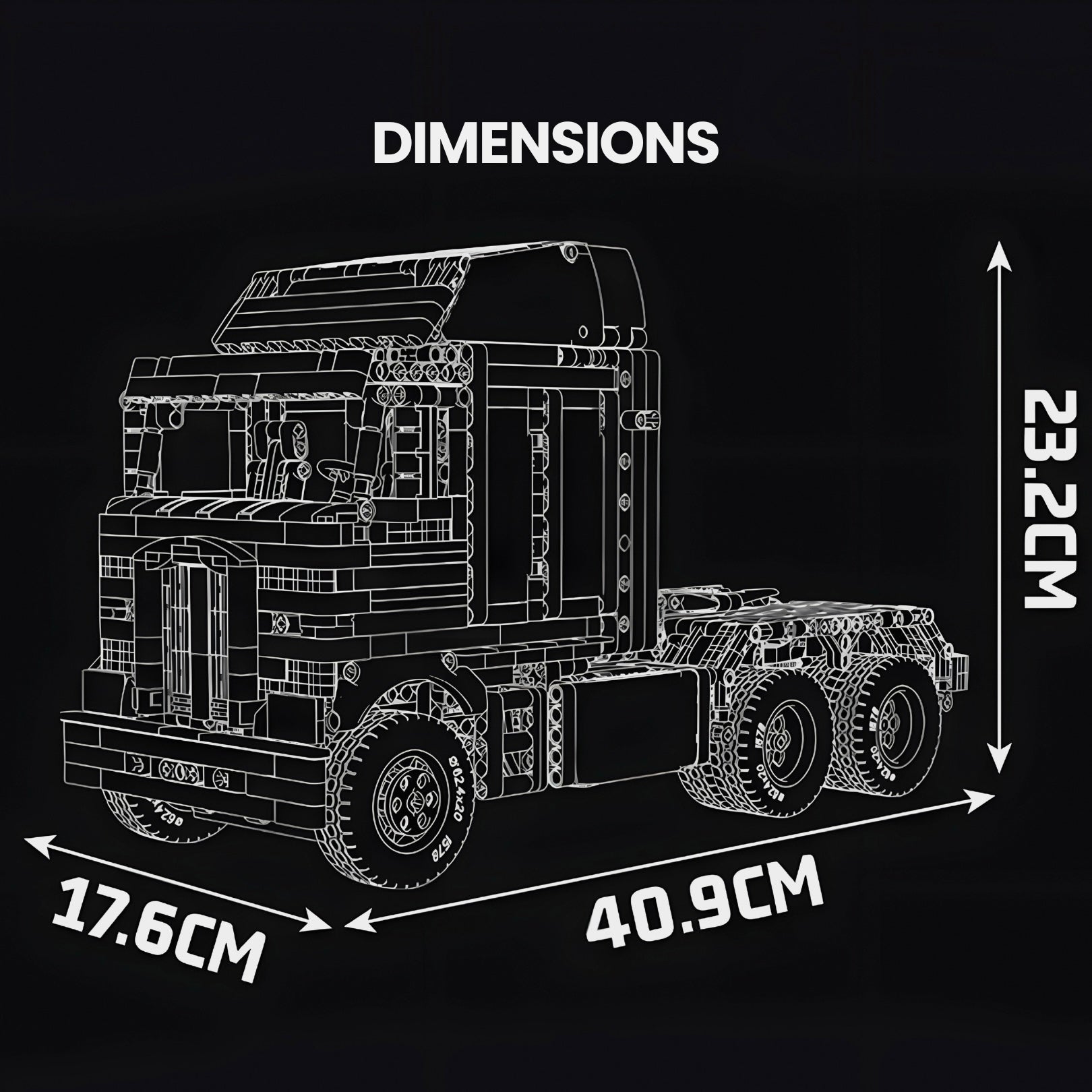 Nexus Brick 1:8 scale building set product image