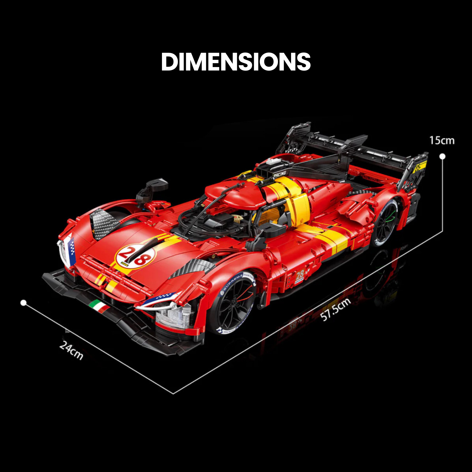 Nexus Brick 1:8 scale building set product image