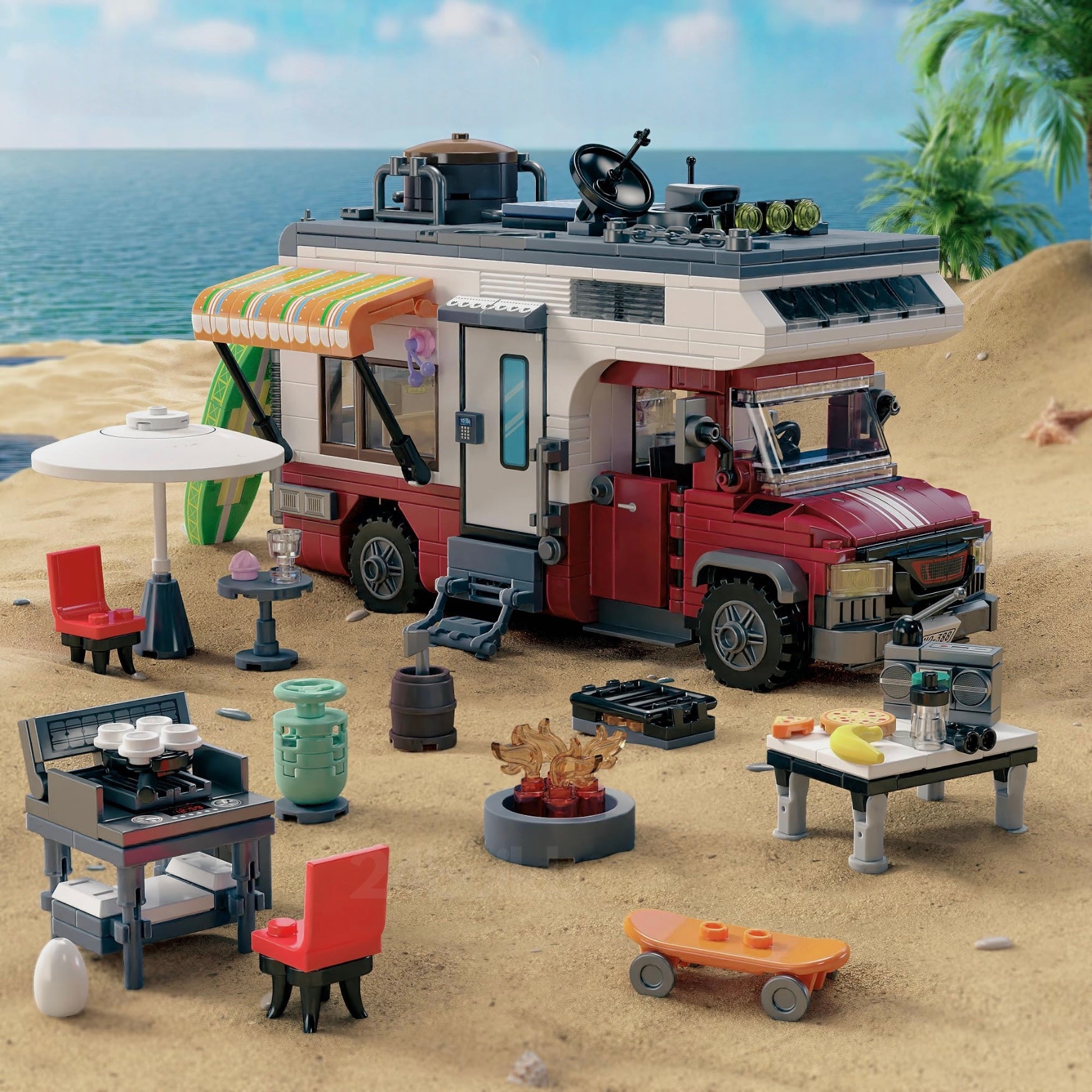 Nexus Brick 1:8 scale building set product image