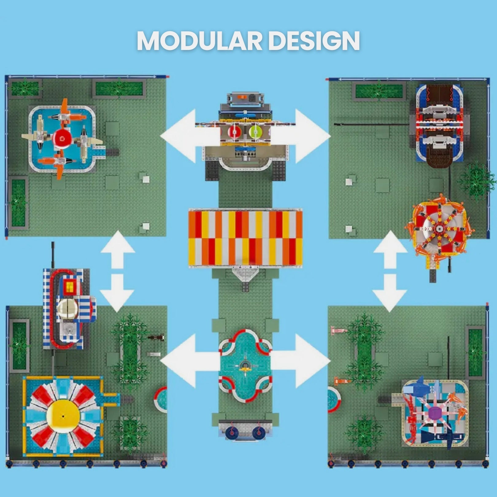 Nexus Brick 1:8 scale building set product image