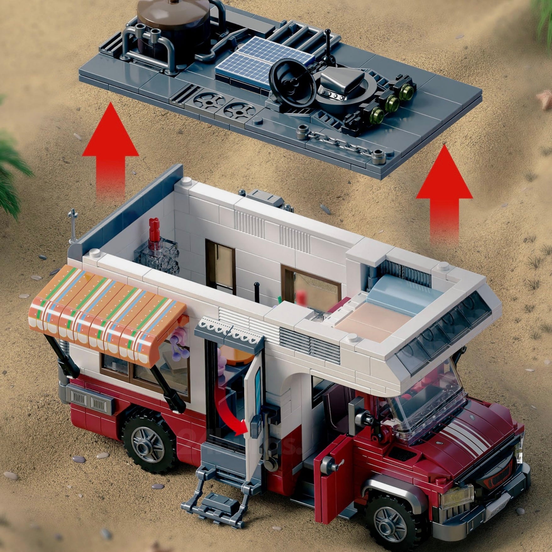 Nexus Brick 1:8 scale building set product image