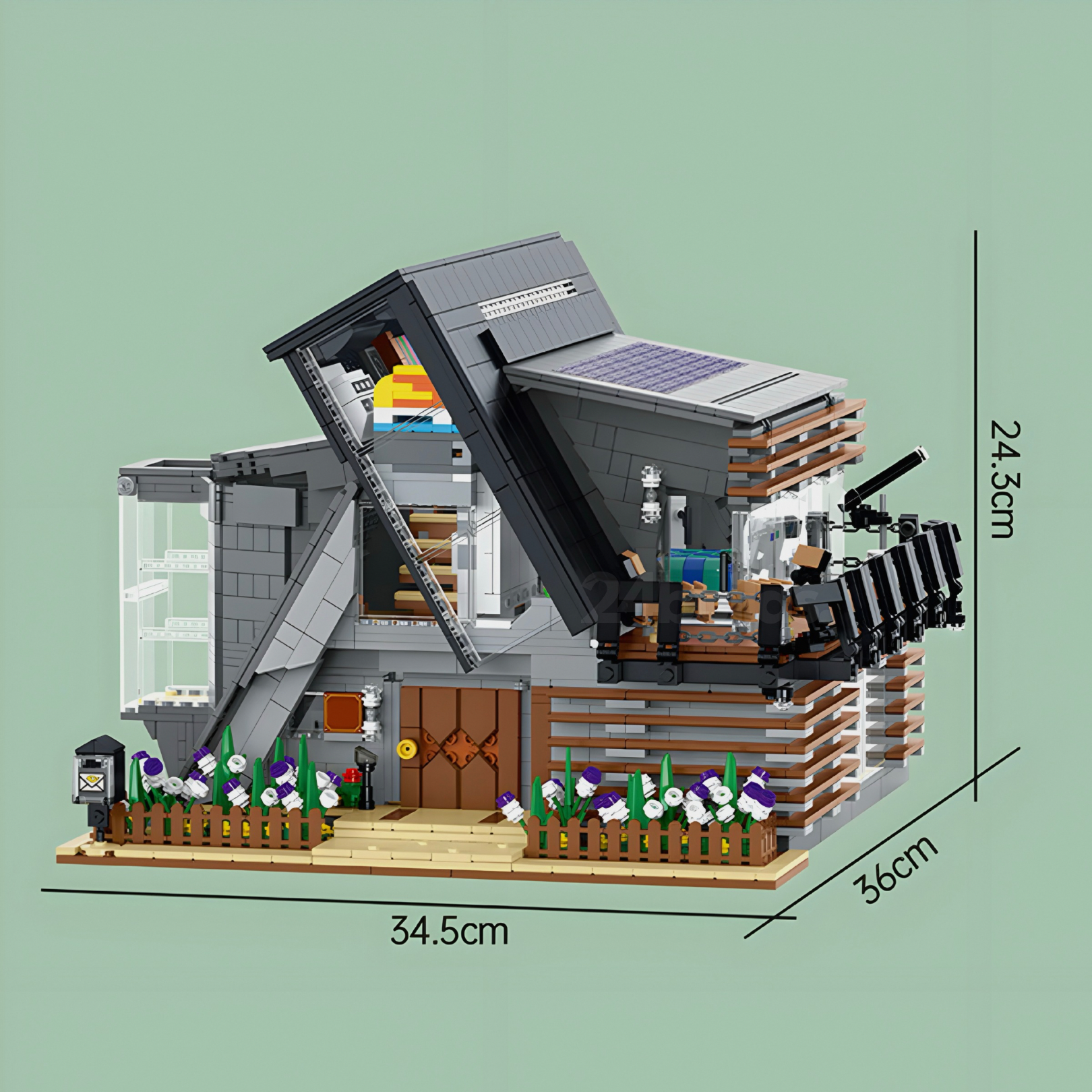 Nexus Brick 1:8 scale building set product image
