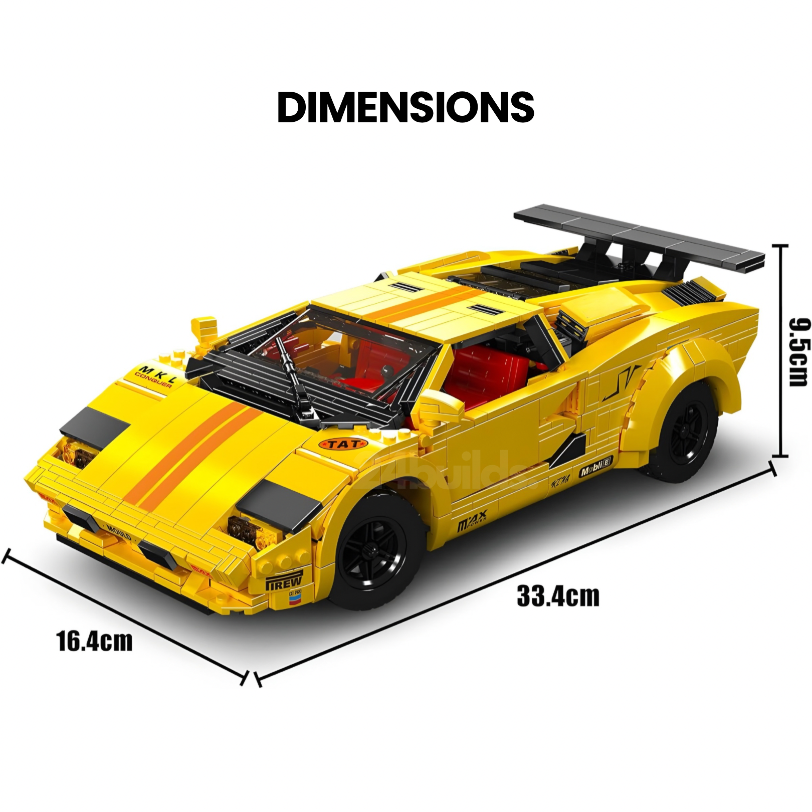 Nexus Brick 1:8 scale building set product image