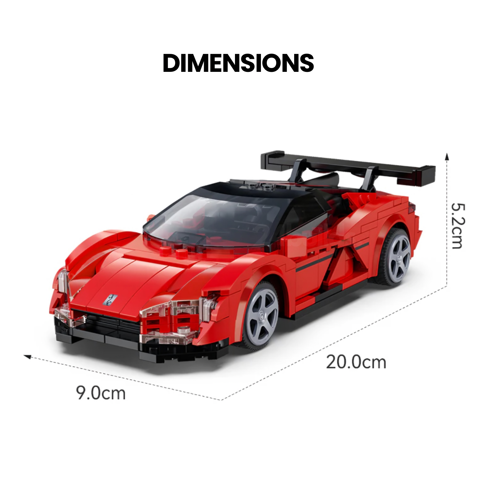 Nexus Brick 1:8 scale building set product image