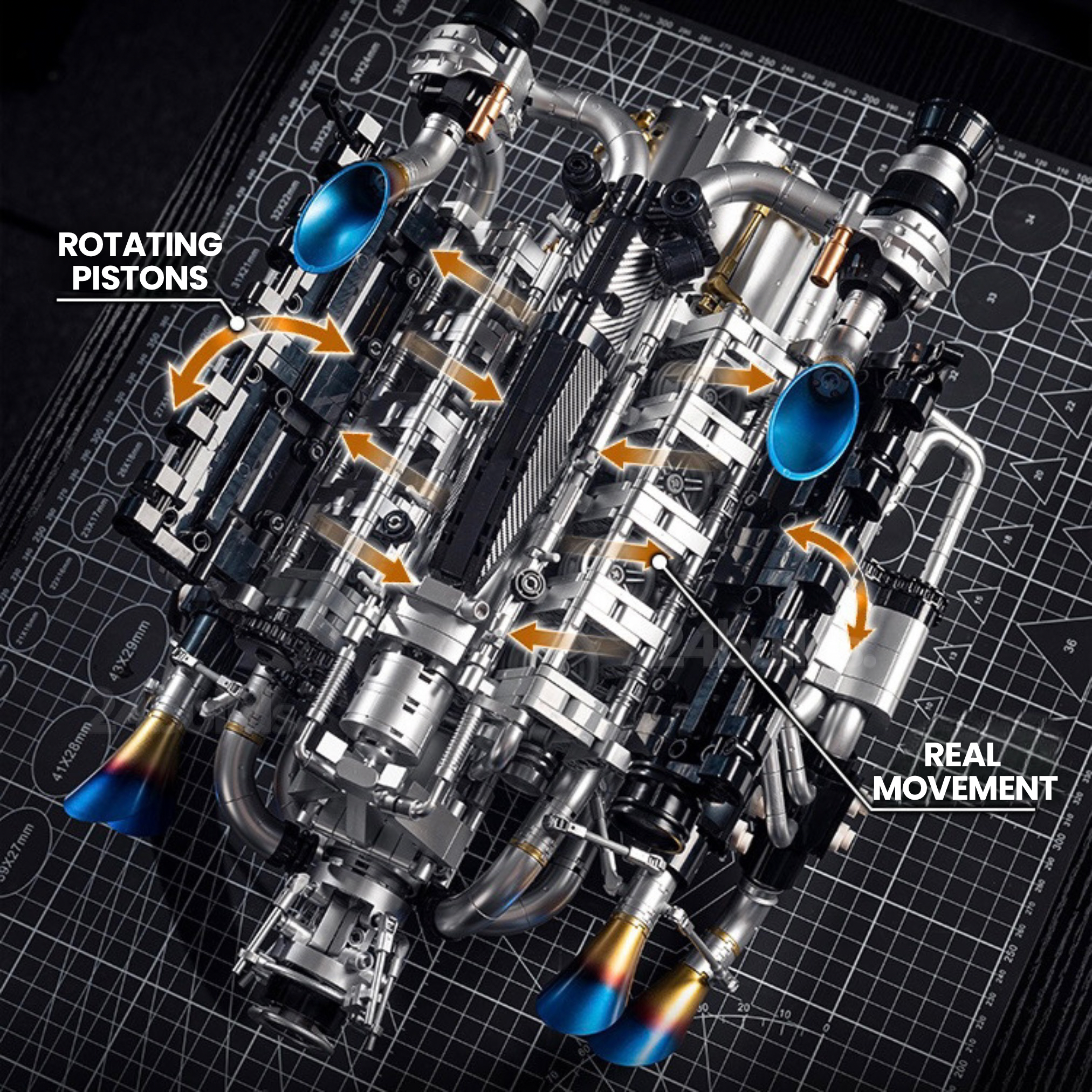 Nexus Brick 1:8 scale building set product image