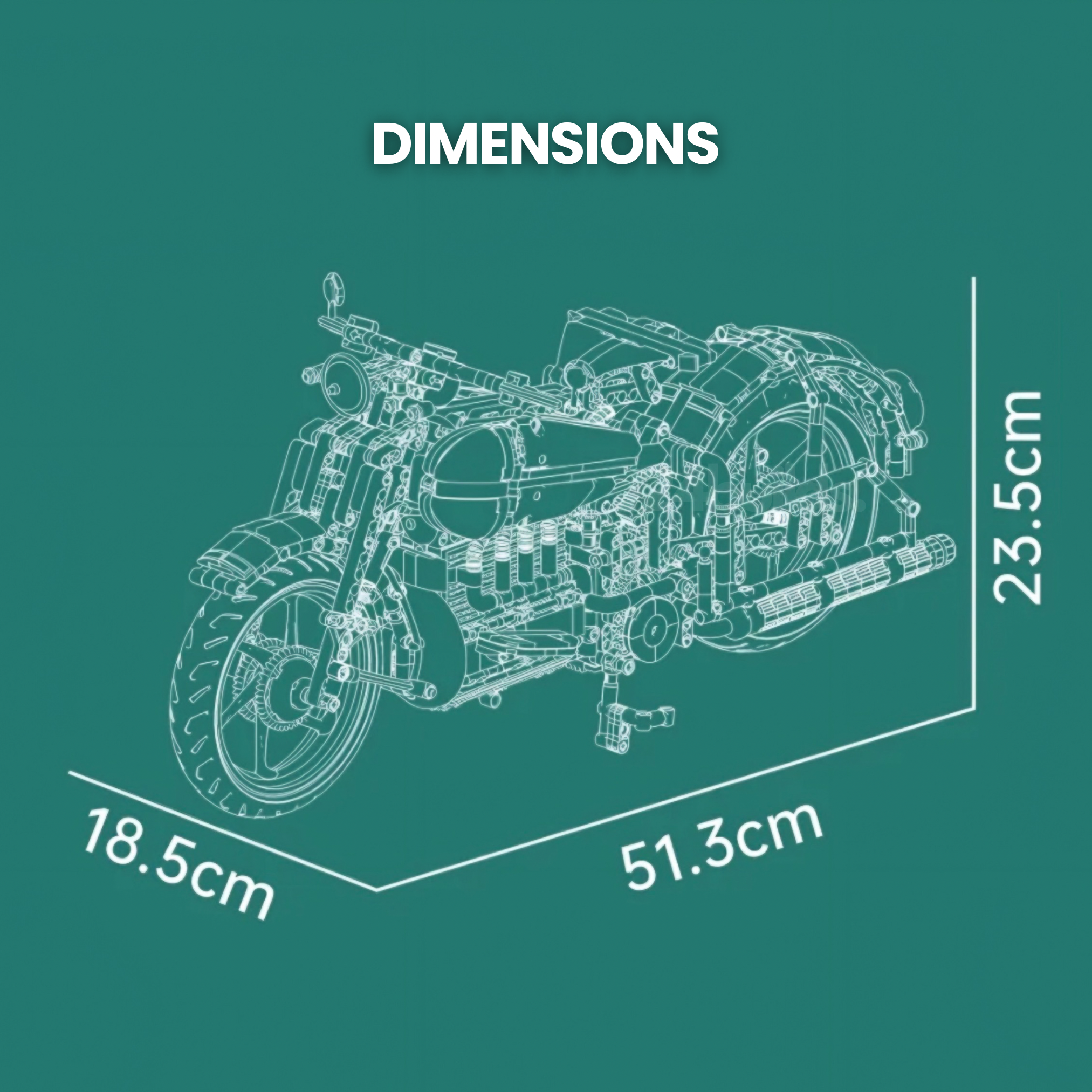 Nexus Brick 1:8 scale building set product image