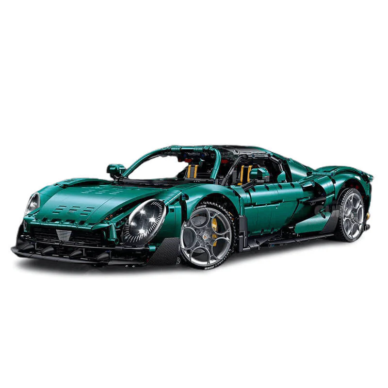 1: 8 Alfa Romeo 33 Stradale Supercar with Remote Control, Electric Doors, Electric Air Suspension, Steam Spray System(3861 Pcs)