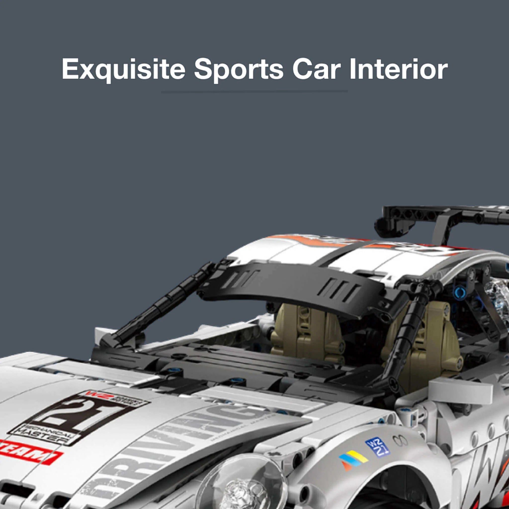 911 Porsche & Starfighter 2 in 1 Set | 1861Pcs
