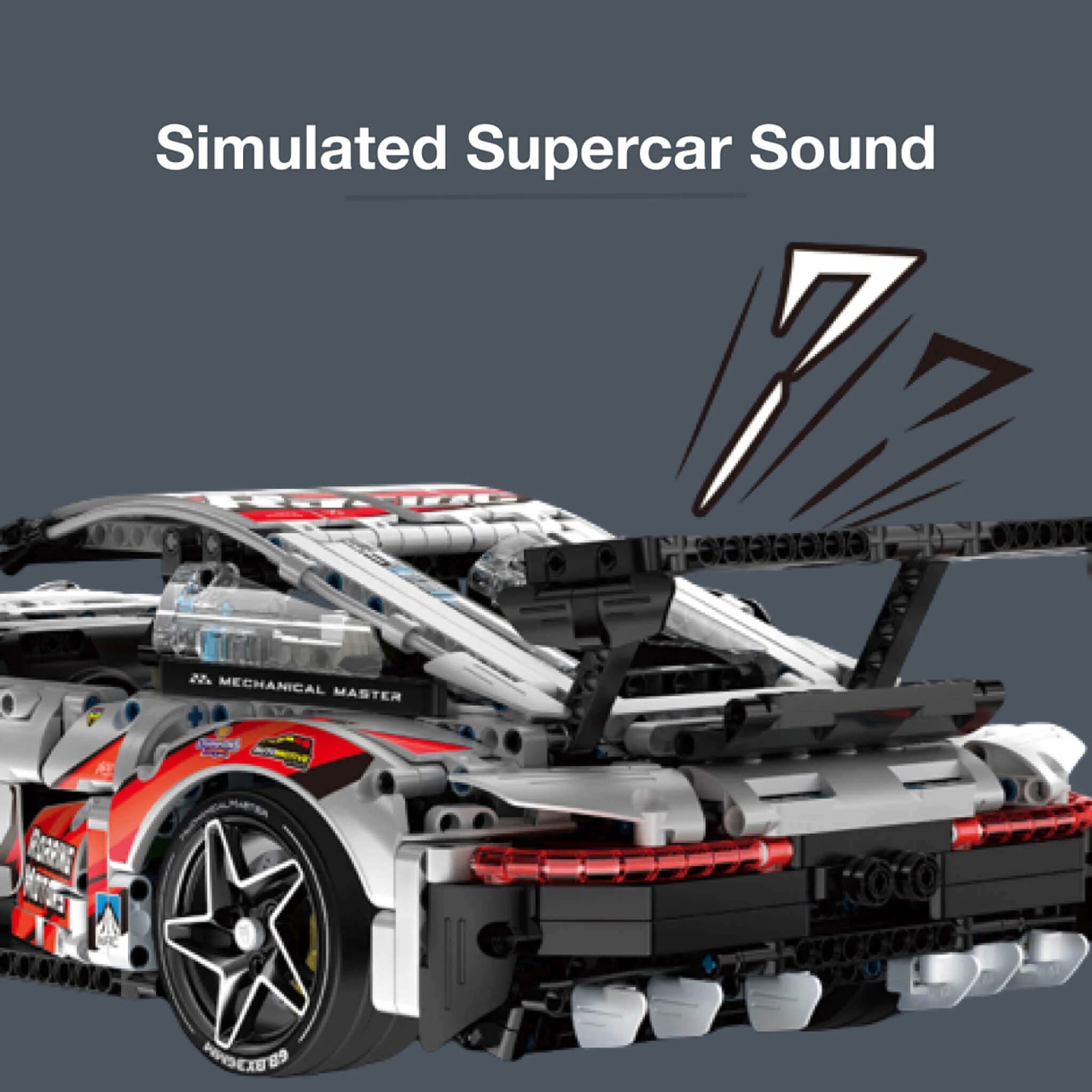911 Porsche & Starfighter 2 in 1 Set | 1861Pcs