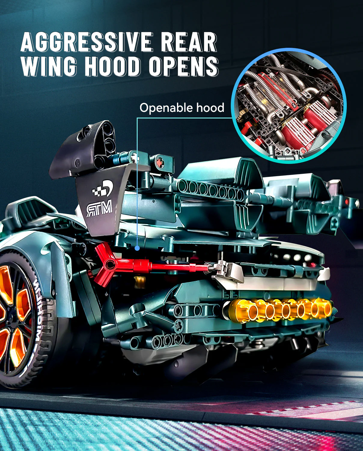 Technic Lamborghini 1:8 | 3466 PCS