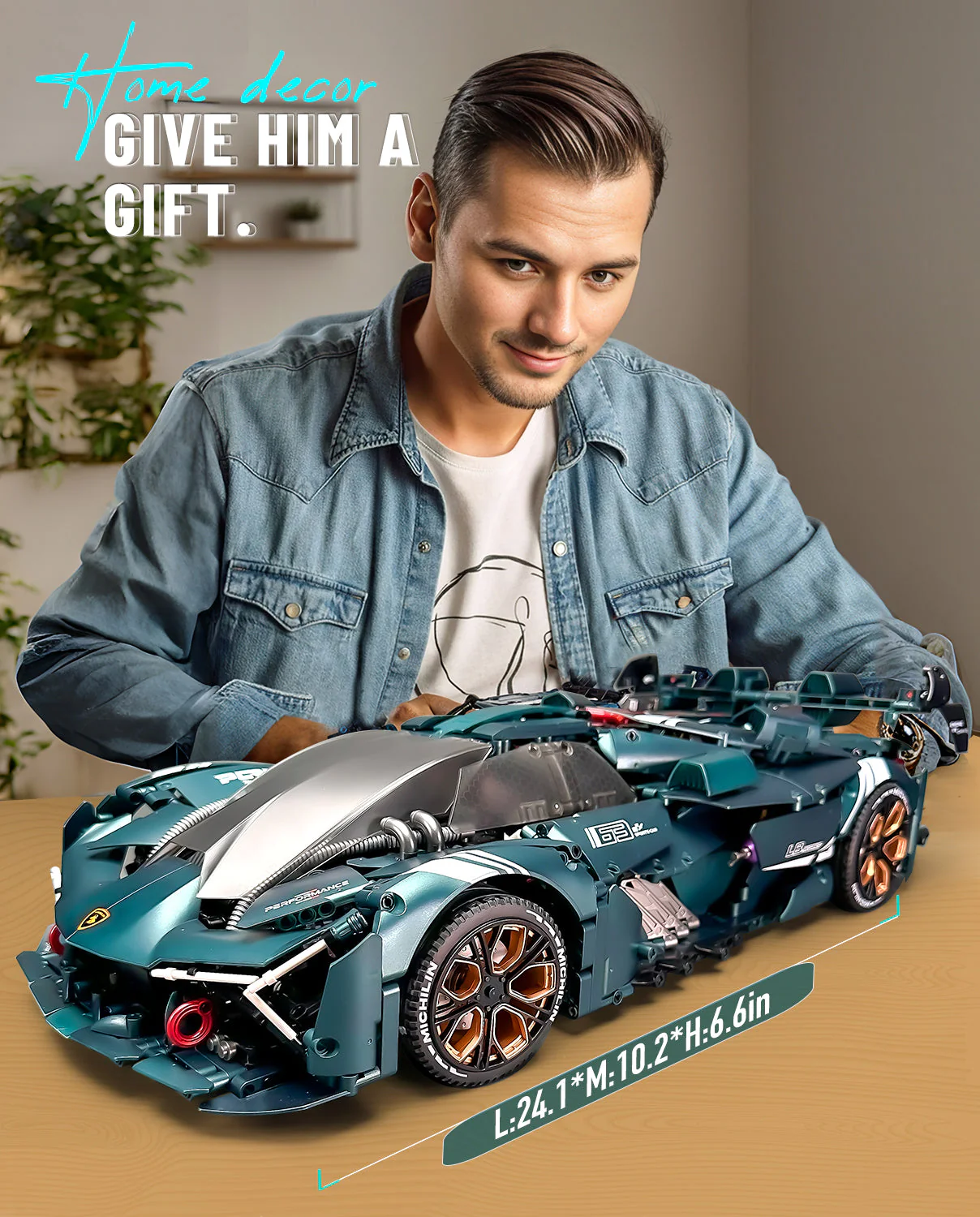 Technic Lamborghini 1:8 | 3466 PCS