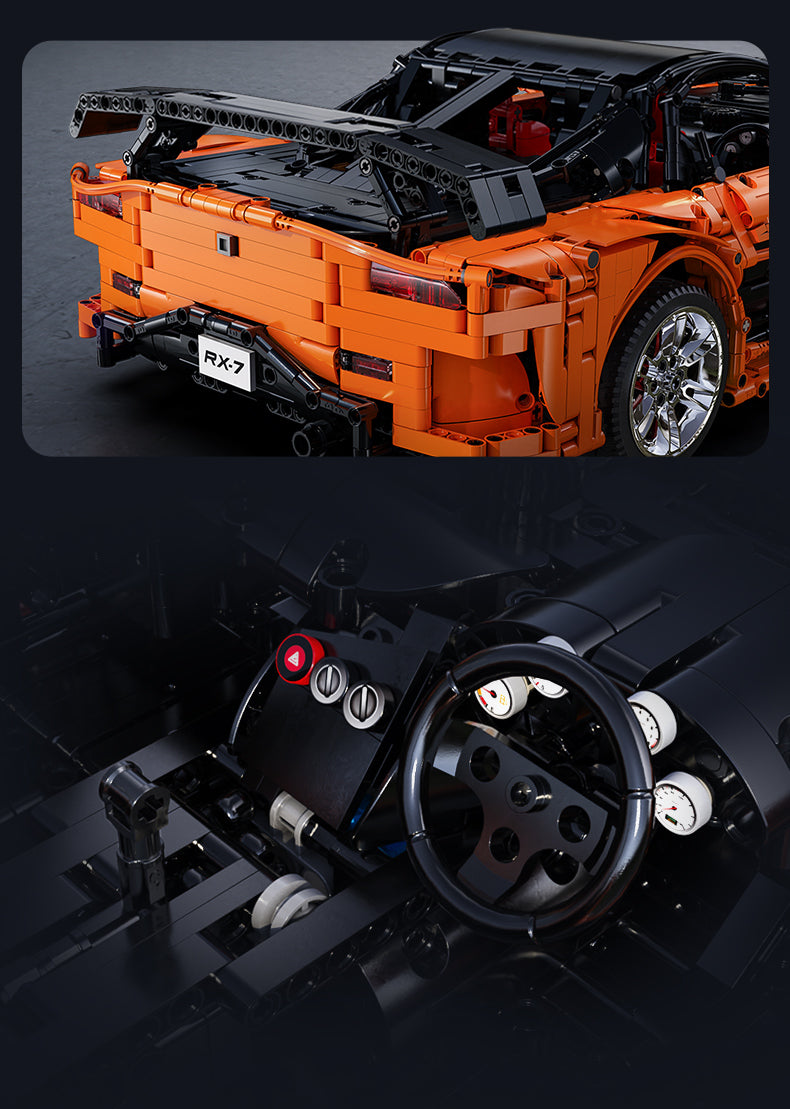 CaDA Master 1:8 Mazda RX-7 C61502W