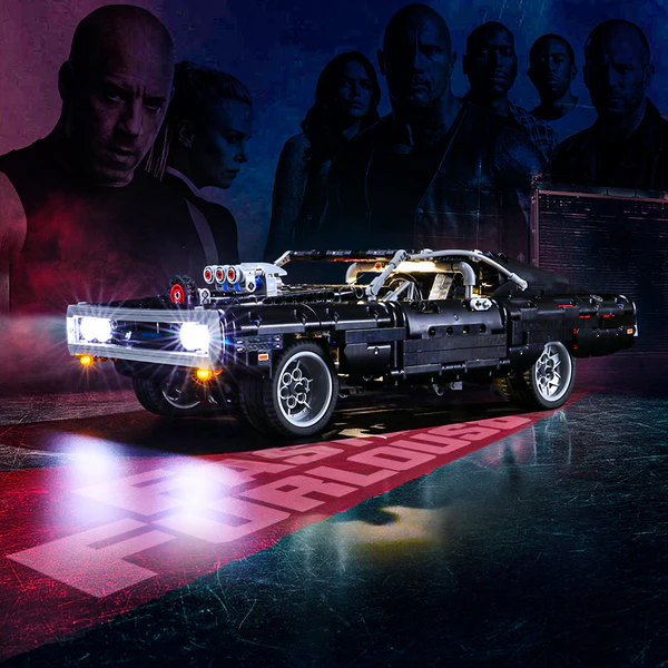 Fast & Furious - Dom's Dodge Charger - 1077 Pcs