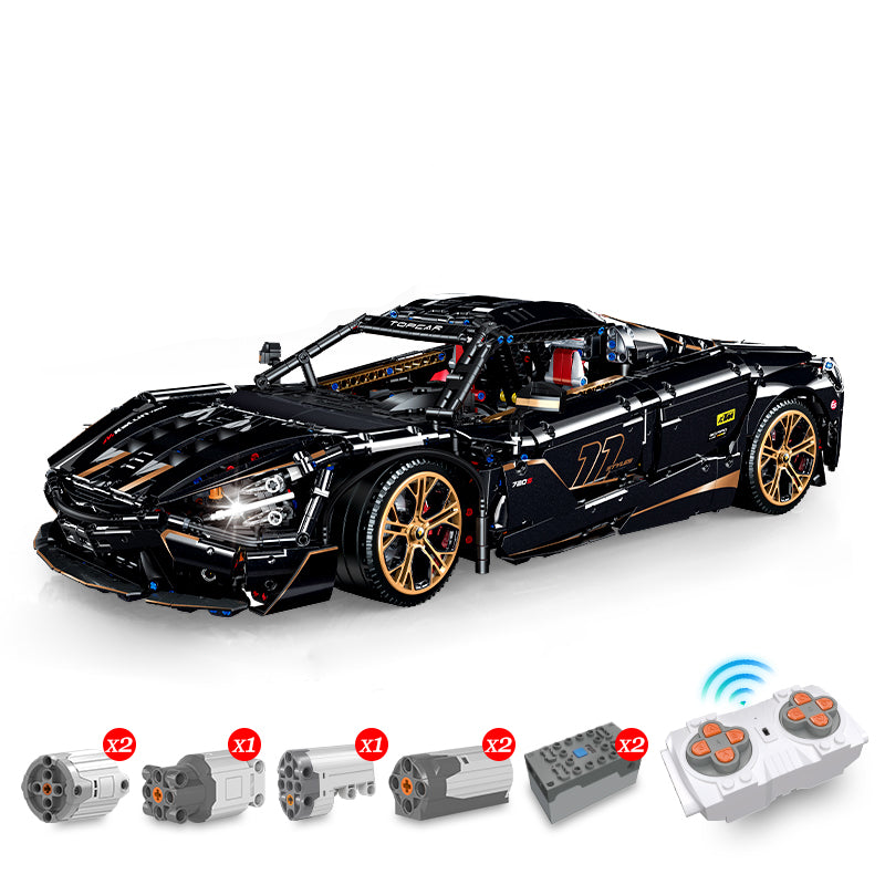 Uzaktan Kumandalฤฑ Elektrikli 1:8 McLaren 720S Sรผper Araba, Aรงฤฑlฤฑr Tavanlฤฑ, Sรผspansiyonlu Yapฤฑm Seti