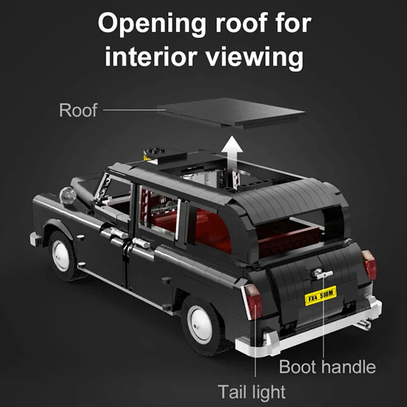REMOTE CONTROLLED LONDON TAXI | 1870PCS