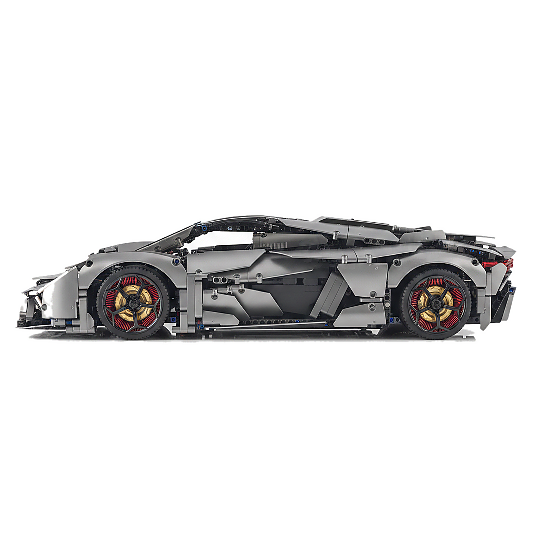 Remote Controlled 2077 Rambo 1:8 brick hypercar - side