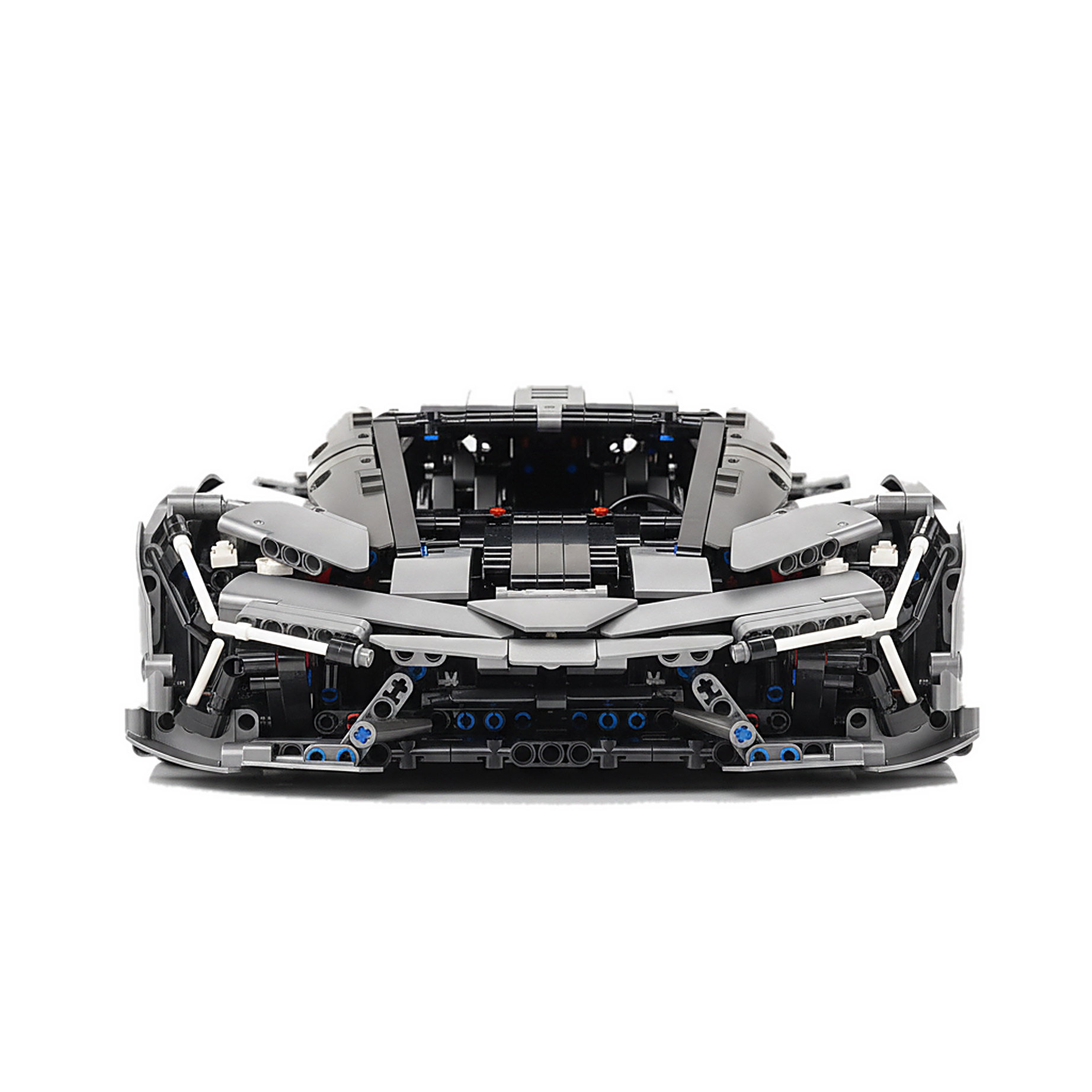 Remote Controlled 2077 Rambo 1:8 brick hypercar - front