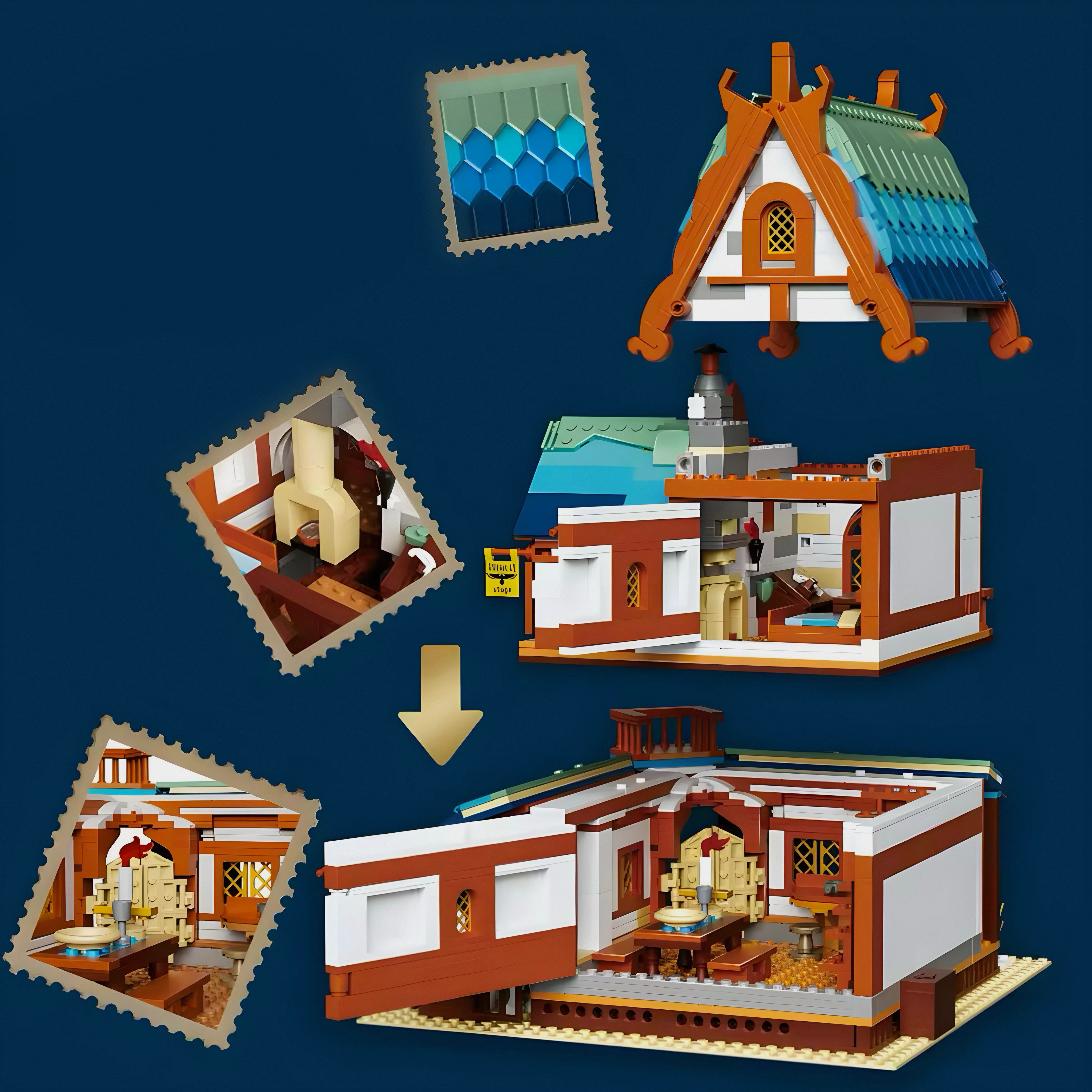 Nexus Brick 1:8 scale building set product image