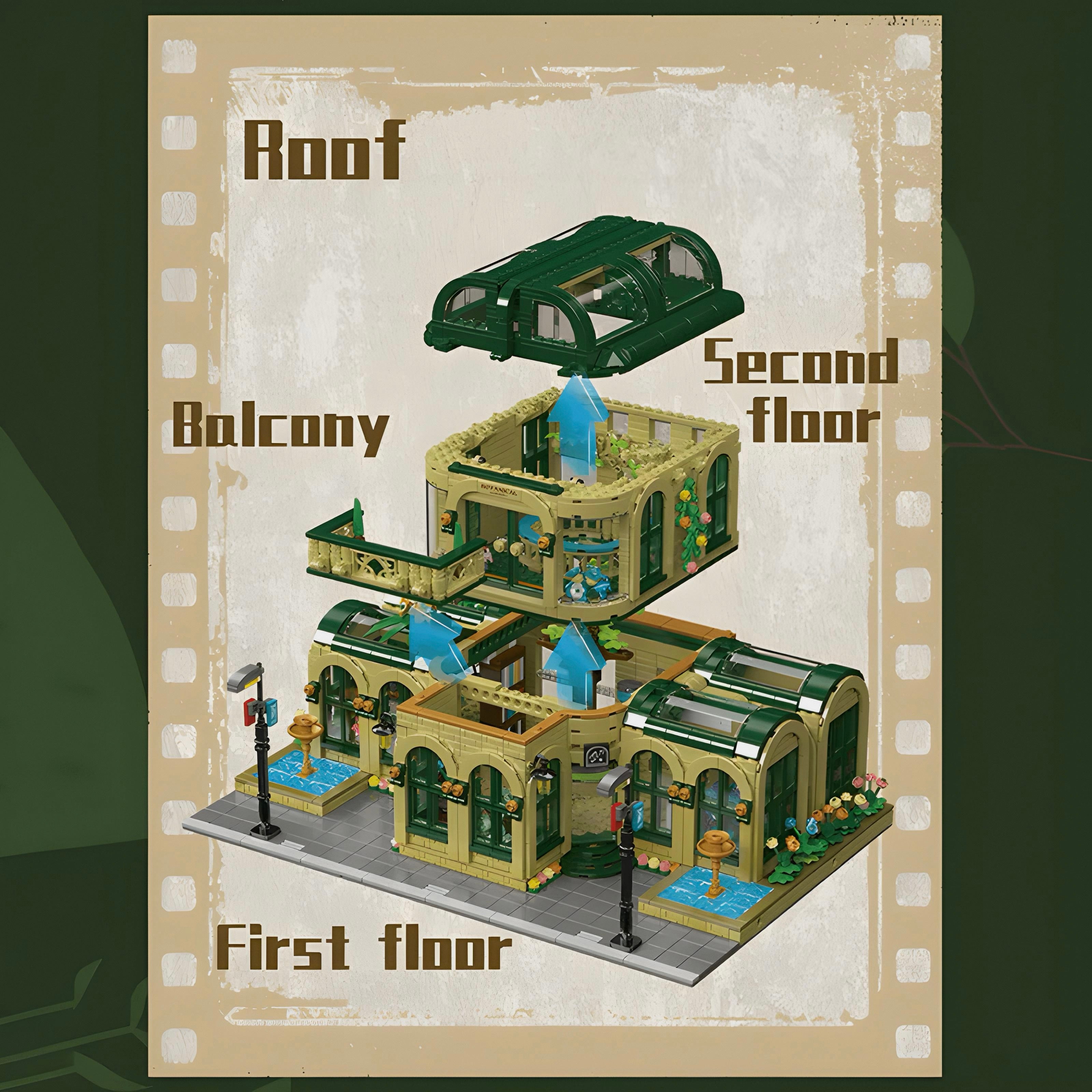Nexus Brick 1:8 scale building set product image