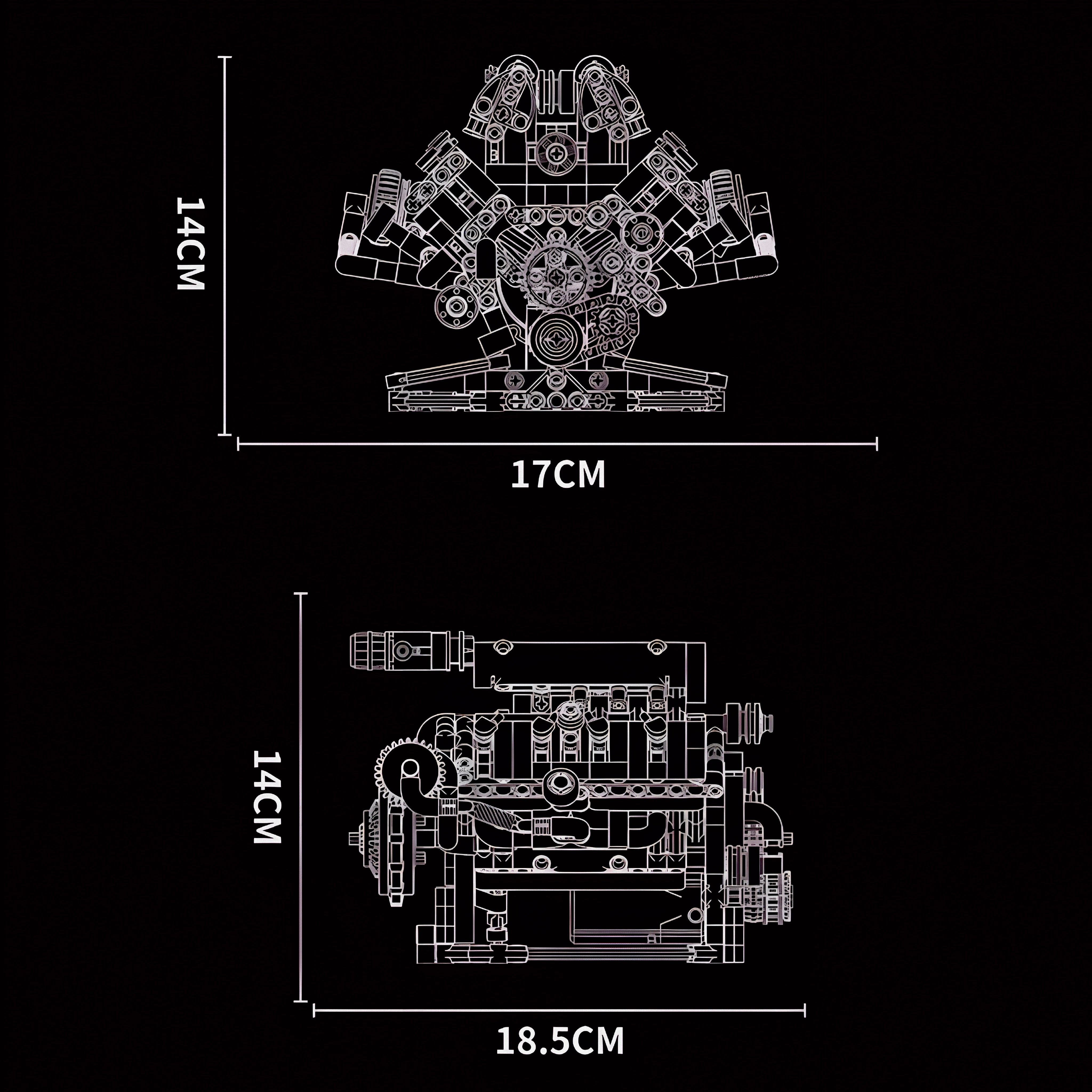 Nexus Brick 1:8 scale building set product image