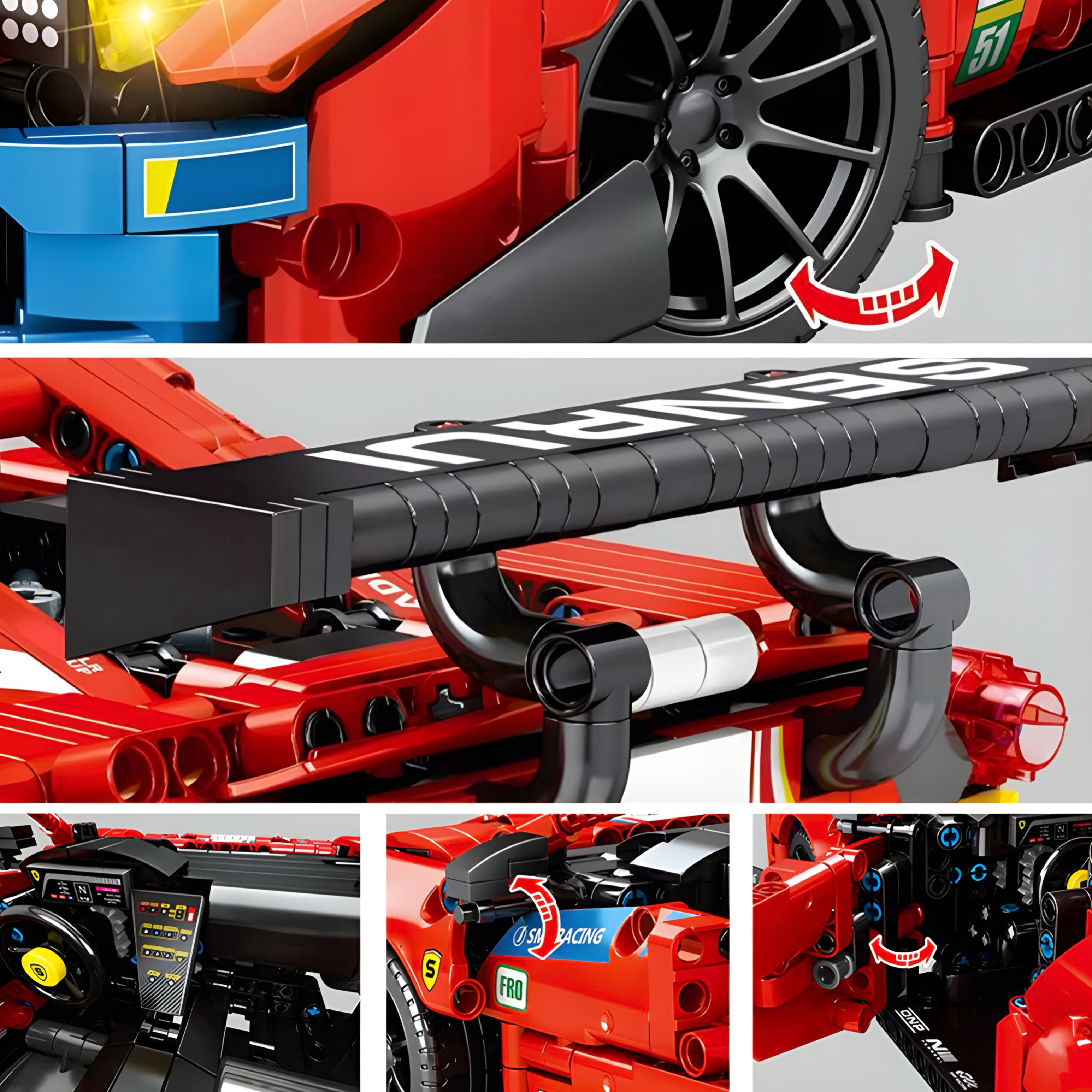 Nexus Brick 1:8 scale building set product image