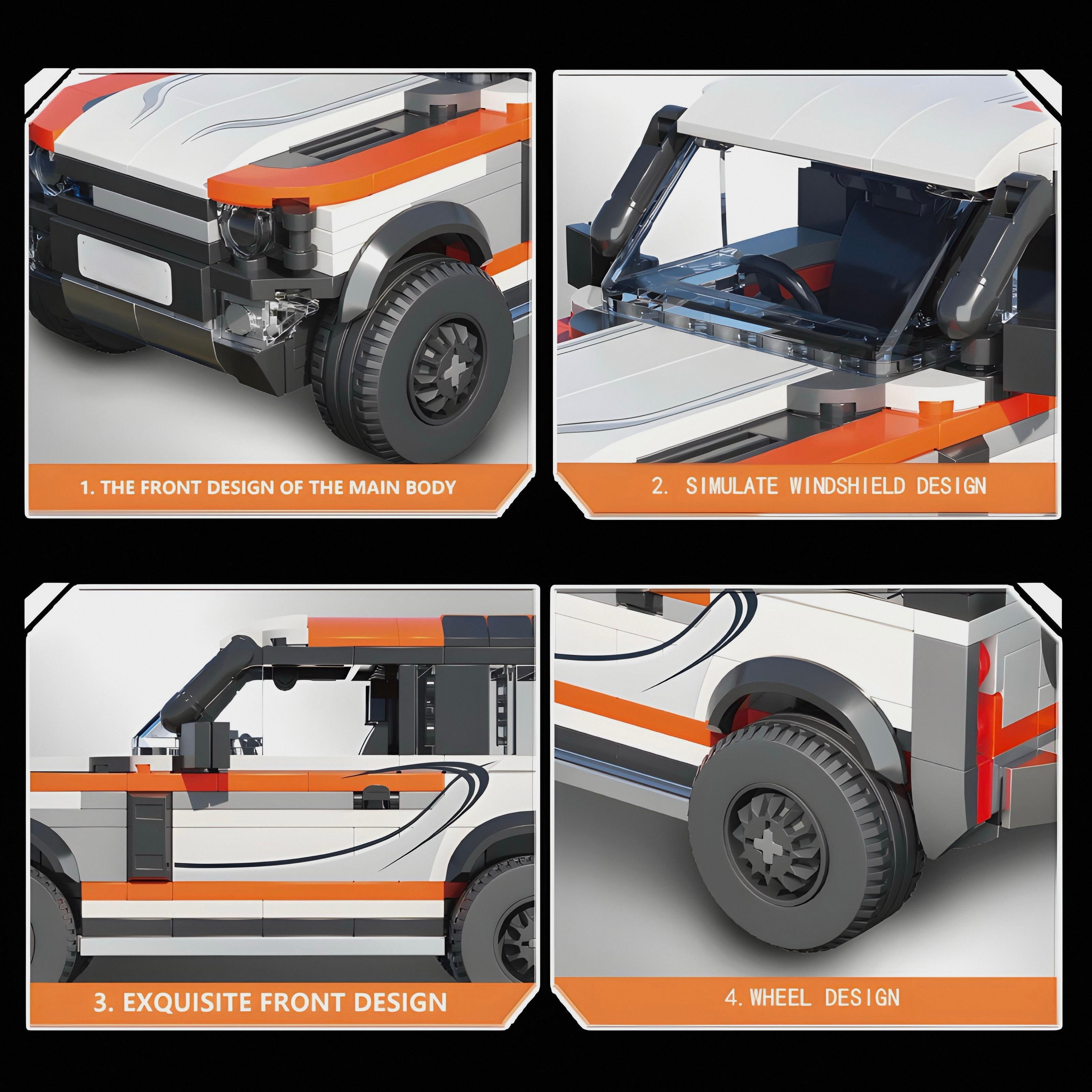 Nexus Brick 1:8 scale building set product image