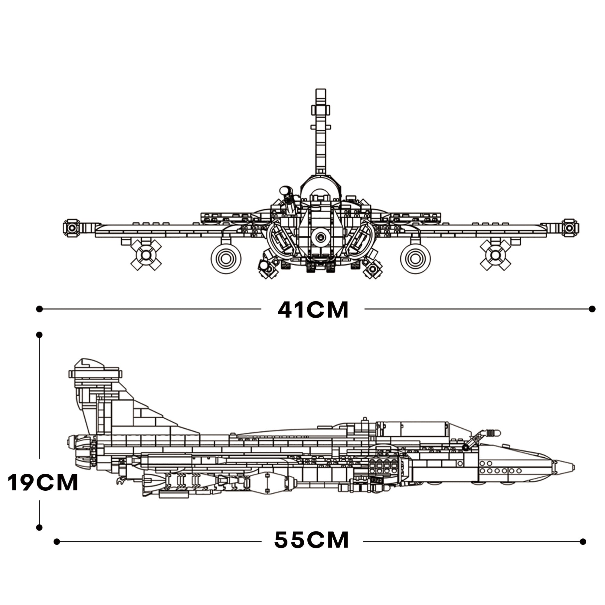 Nexus Brick 1:8 scale building set product image