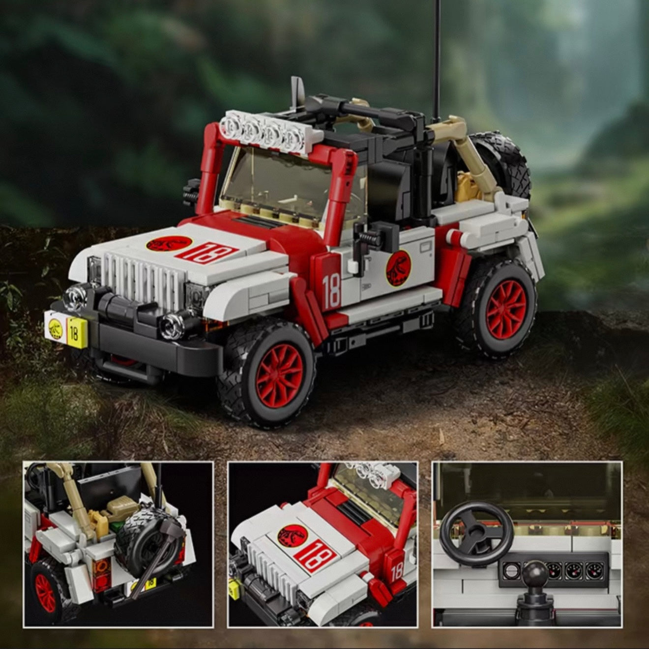 Nexus Brick 1:8 scale building set product image