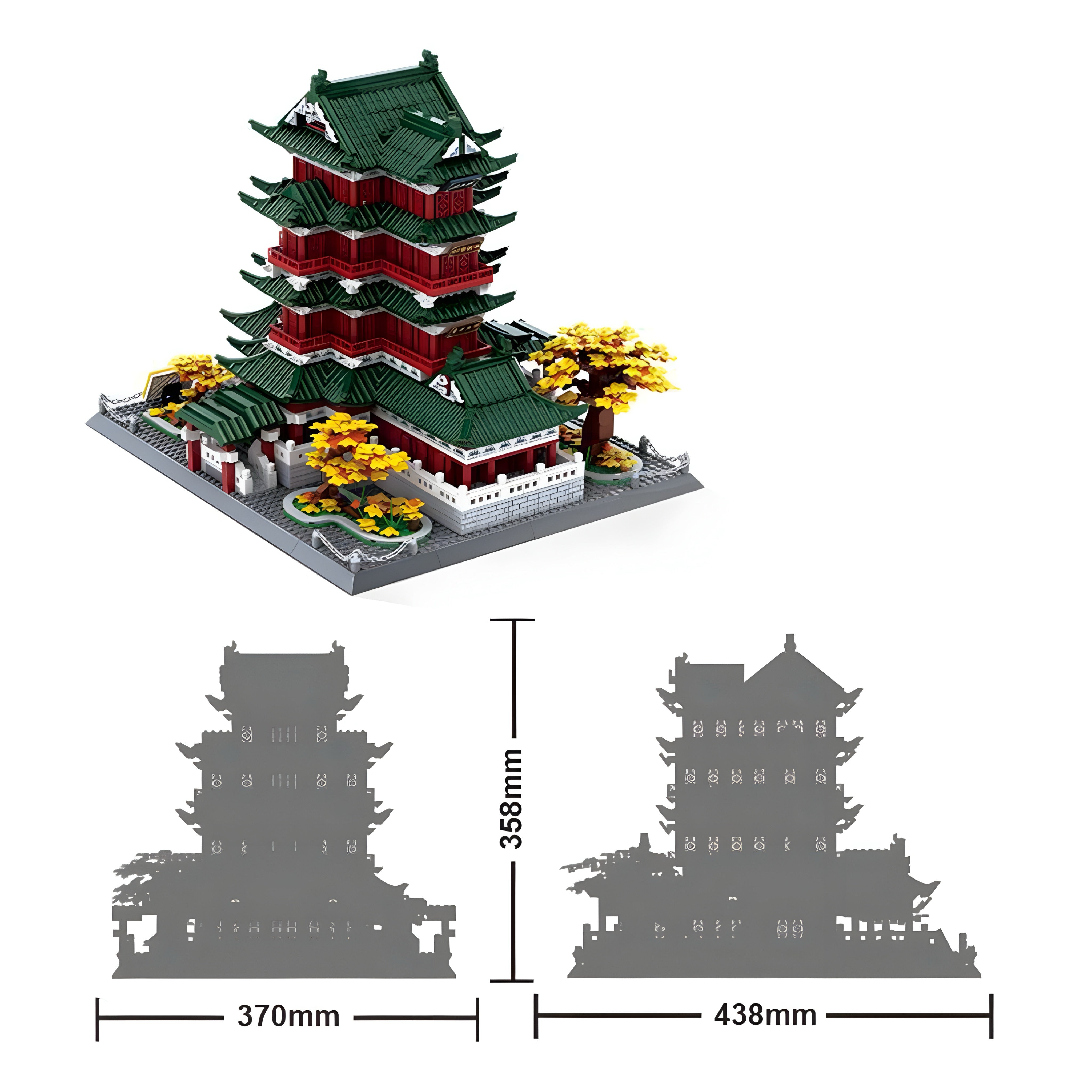 Nexus Brick 1:8 scale building set product image