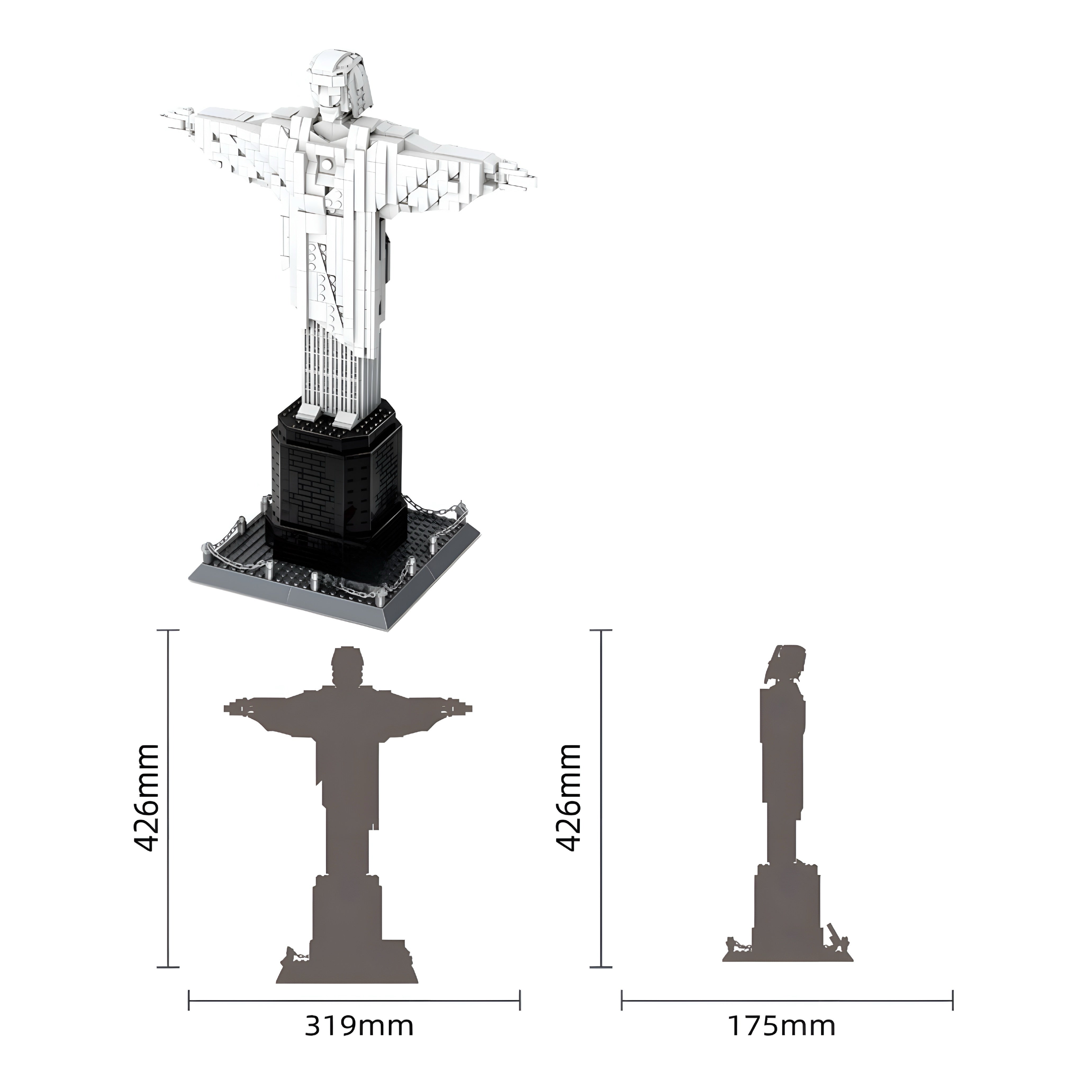 Nexus Brick 1:8 scale building set product image