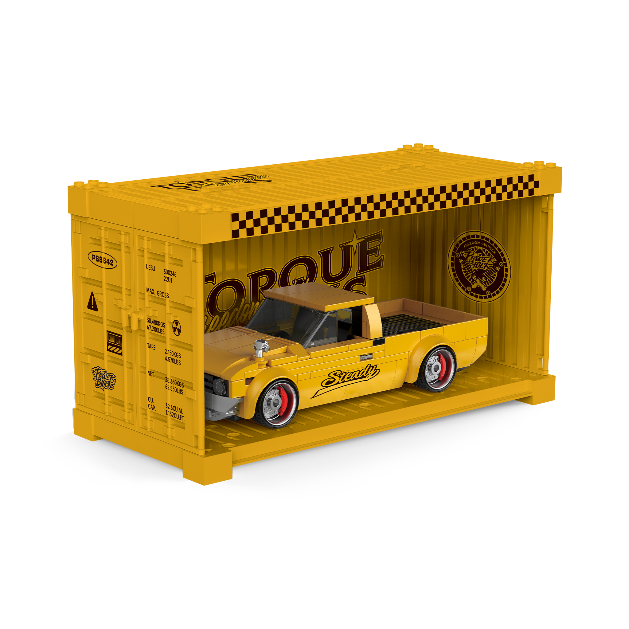 Nexus Brick 1:8 scale building set product image