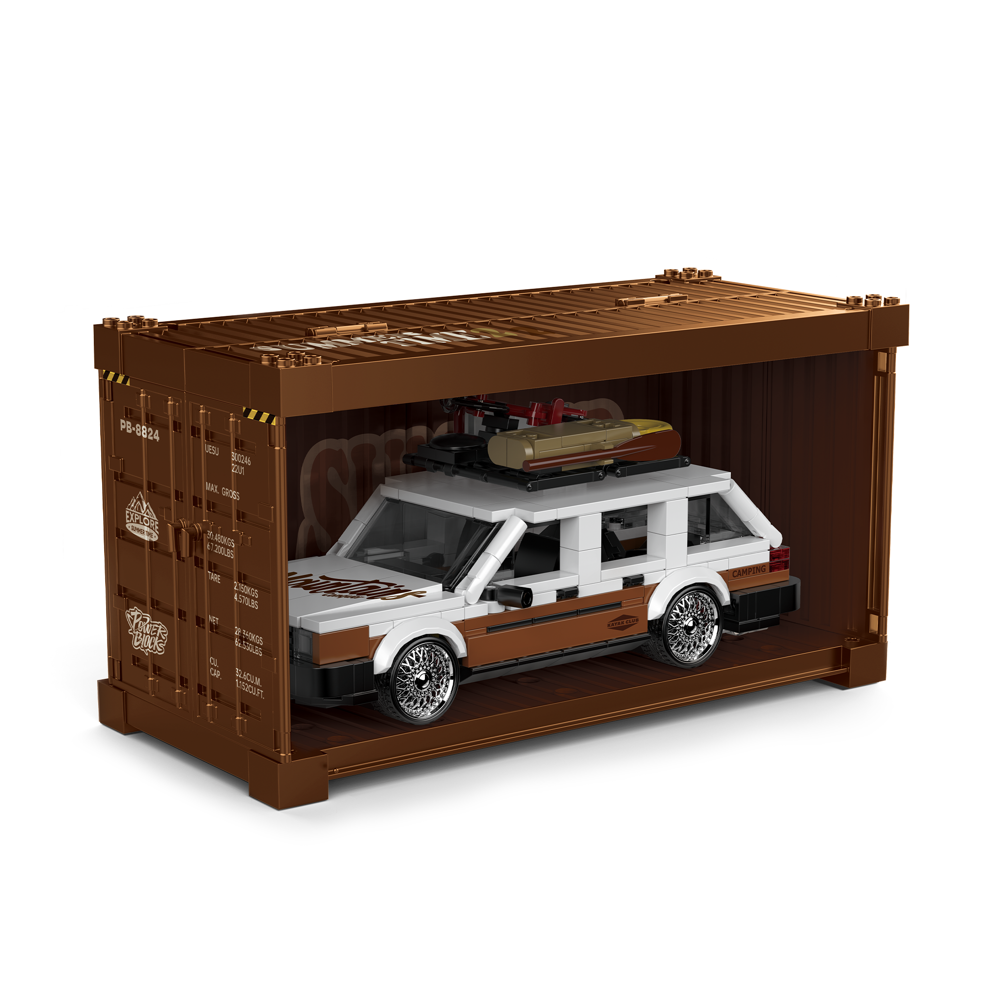 Nexus Brick 1:8 scale building set product image