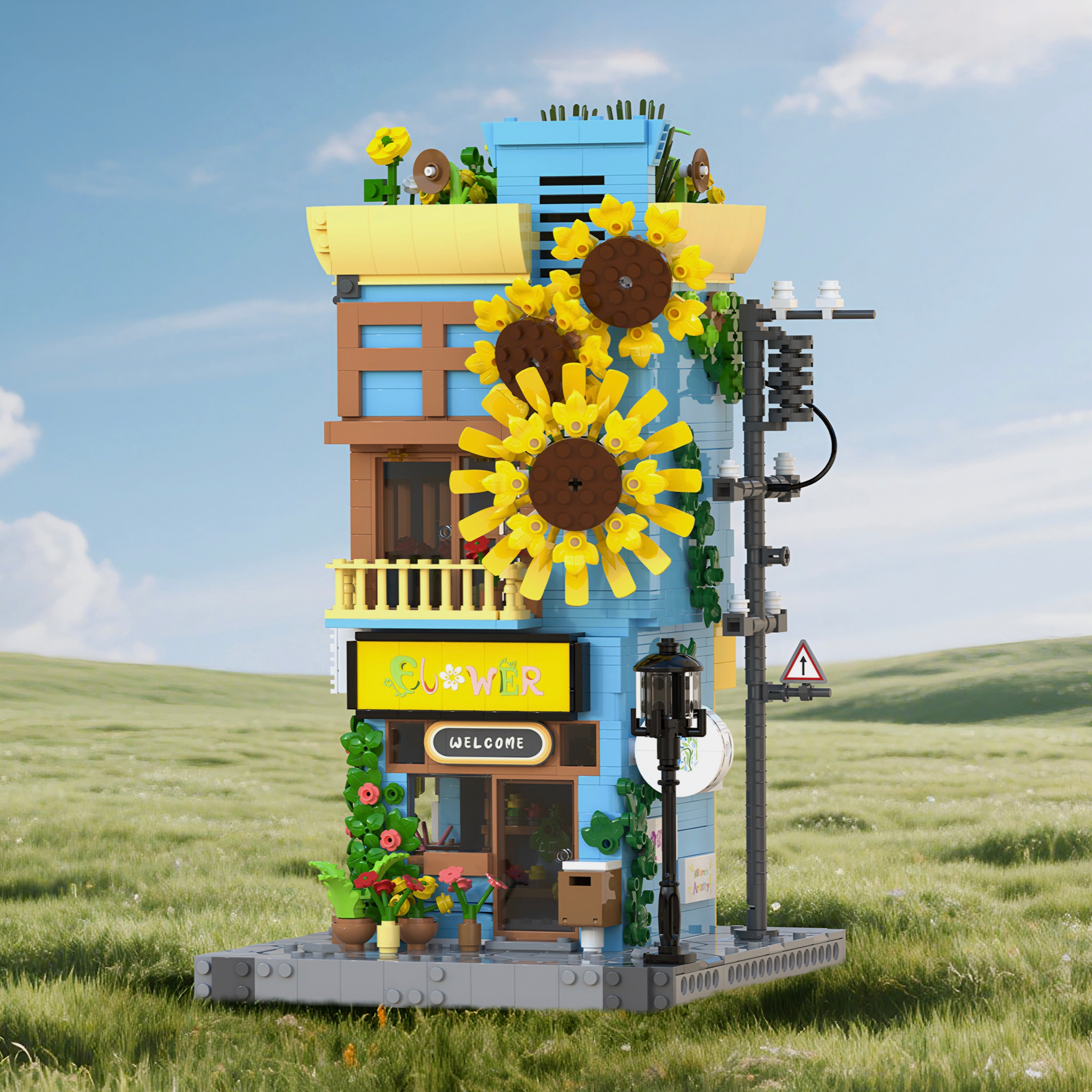Nexus Brick 1:8 scale building set product image