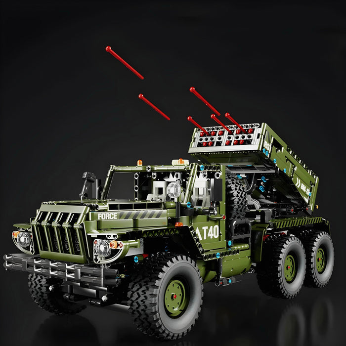 Rocket Remote Control Remote Controlled Katyusha Rocket Launcher | 2269pcs