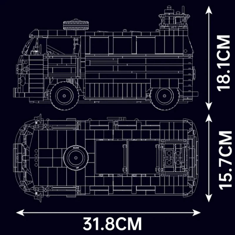 Nexus Brick 1:8 scale building set product image